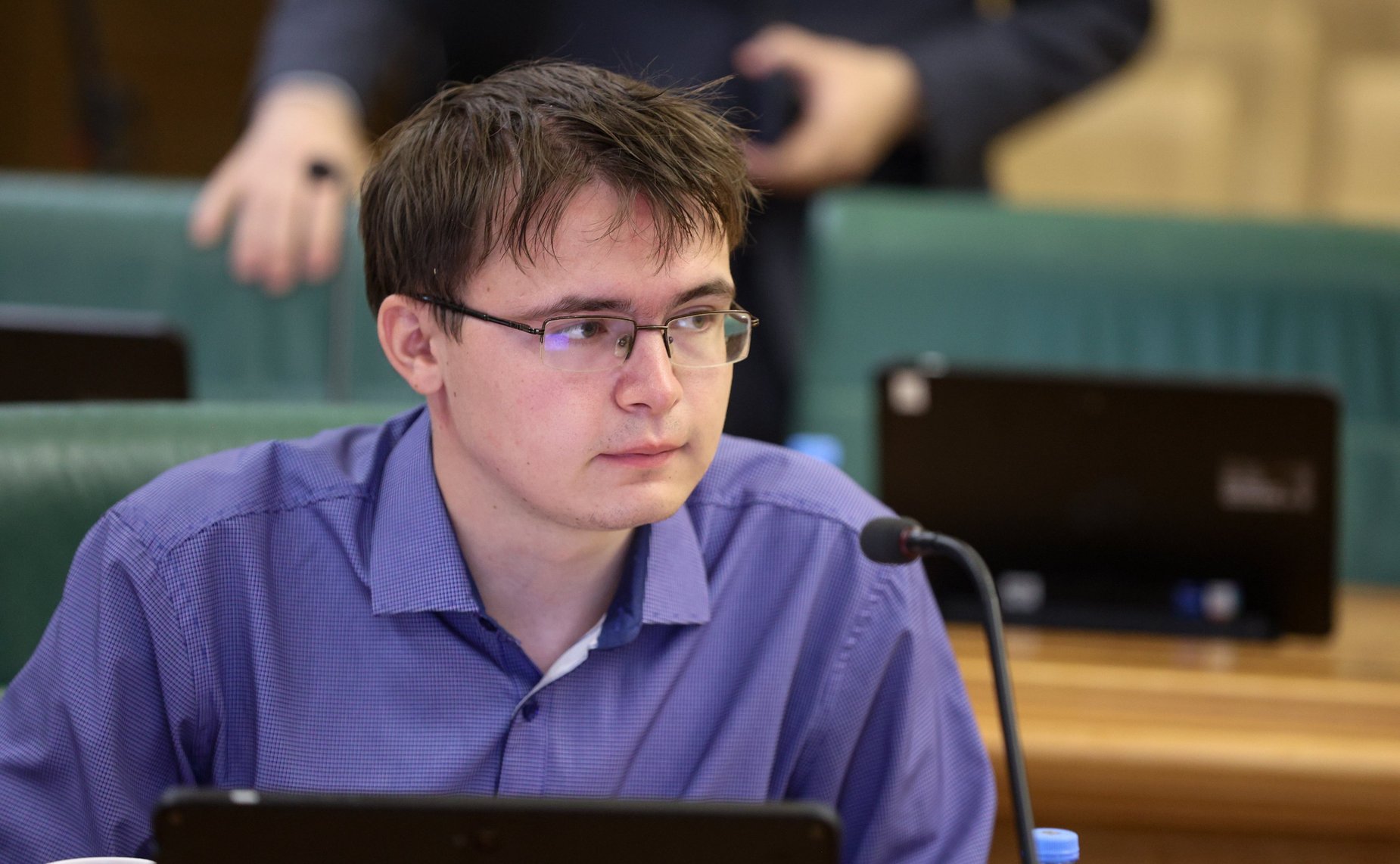 Встреча заместителя Председателя СФ Константина Косачева с участниками Практикума молодых гуманитариев «Новые связи для нового мира», организованного Международным молодежным центром РУДН им. Патриса Лумумбы