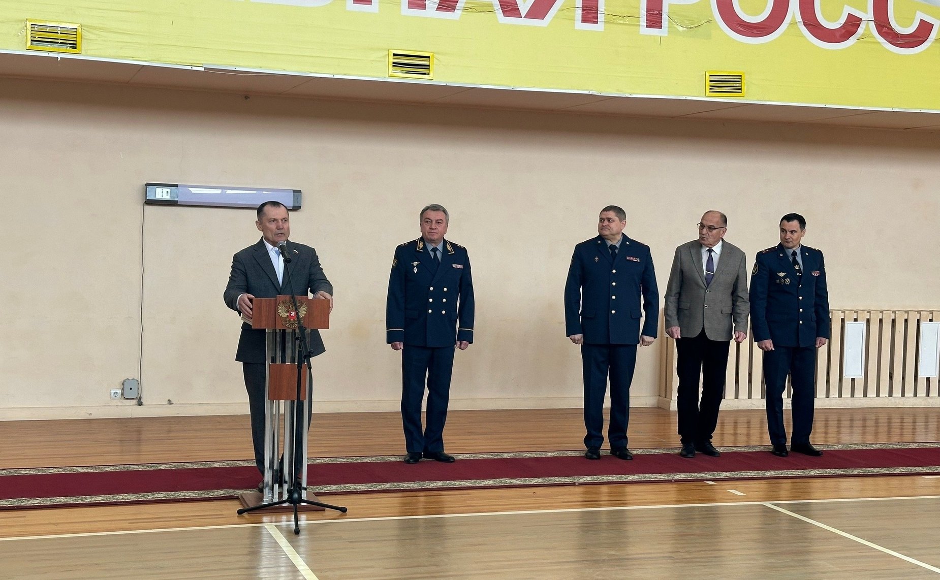 Игорь Мурог принял участие в торжественной церемонии открытия XIV ежегодного турнира по стрельбе из боевого стрелкового оружия памяти Николая Федоровича Макарова в Академии ФСИН России