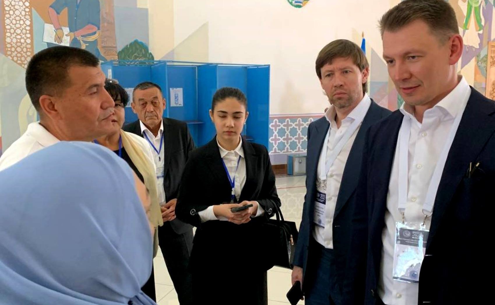 Делегация Совета Федерации приняла участие в наблюдении за проведением референдума по проекту Конституционного закона Республики Узбекистан