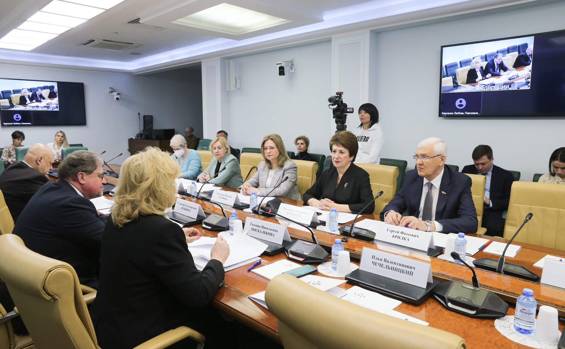 Совещание рабочей группы Комитета СФ по Регламенту и организации парламентской деятельности