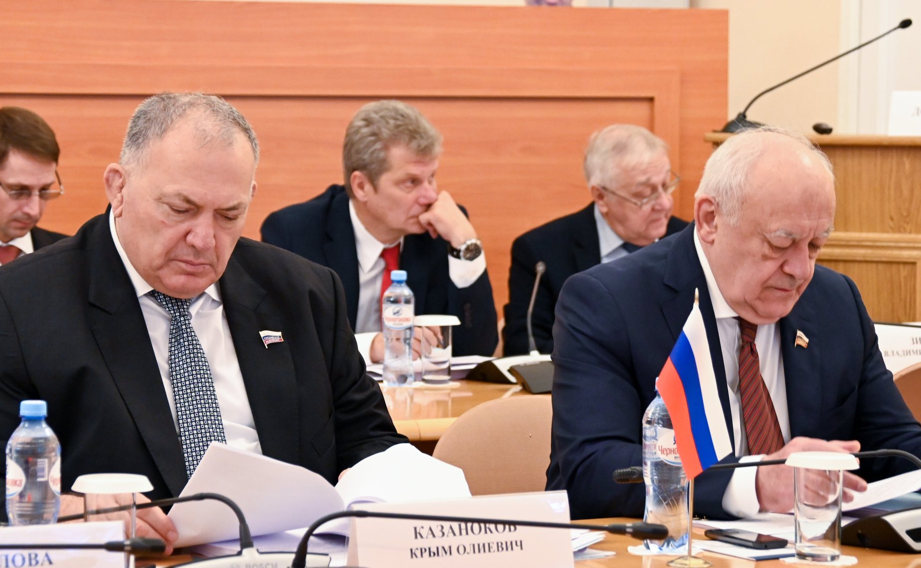 Участие сенаторов РФ в заседании Постоянной комиссии МПА СНГ по вопросам обороны и безопасности