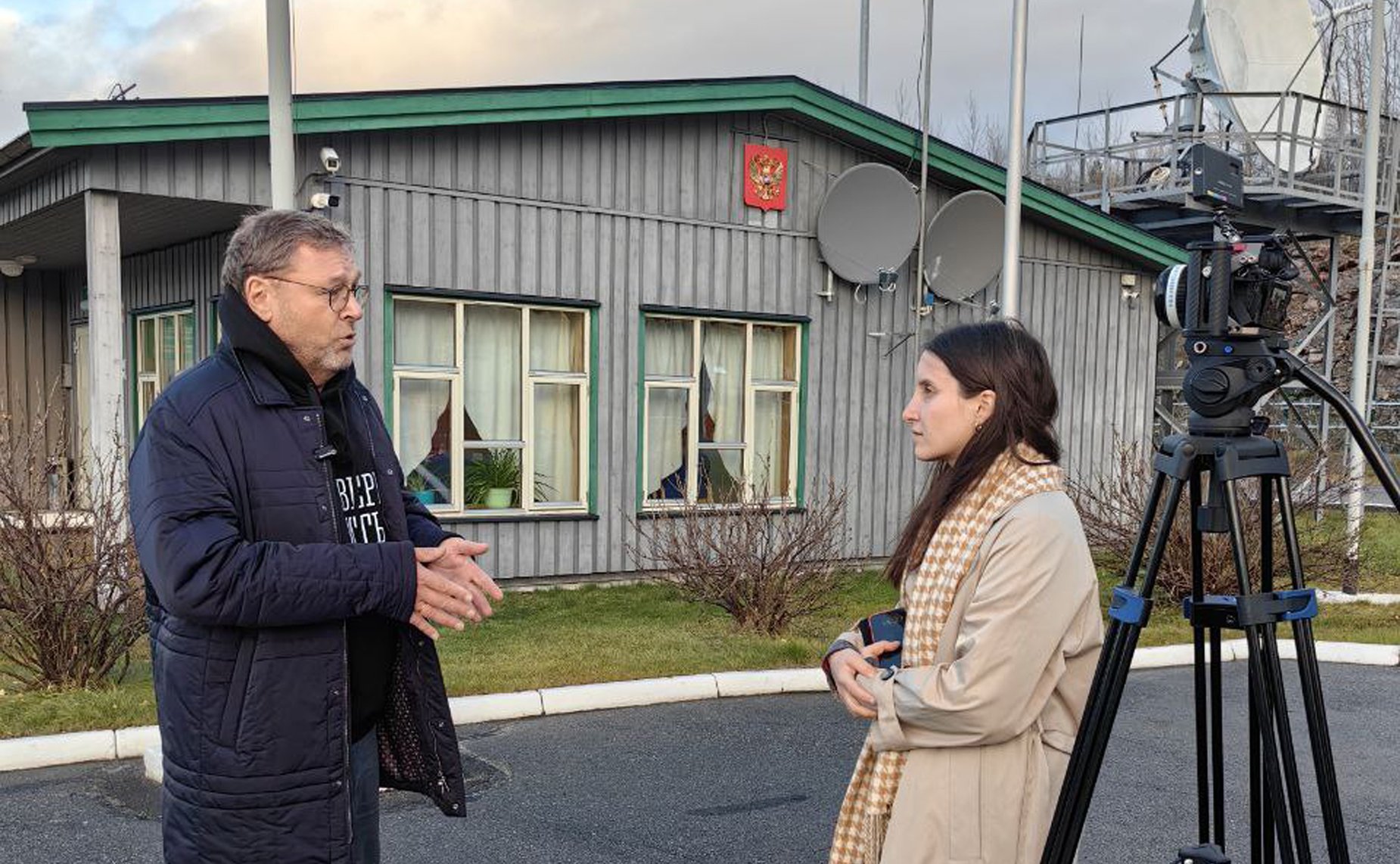 Константин Косачев ознакомился с работой международного автомобильного пункта пропуска «Борисоглебск» в Мурманской области на границе с Норвегией и провел совещание с представителями профильных ведомств