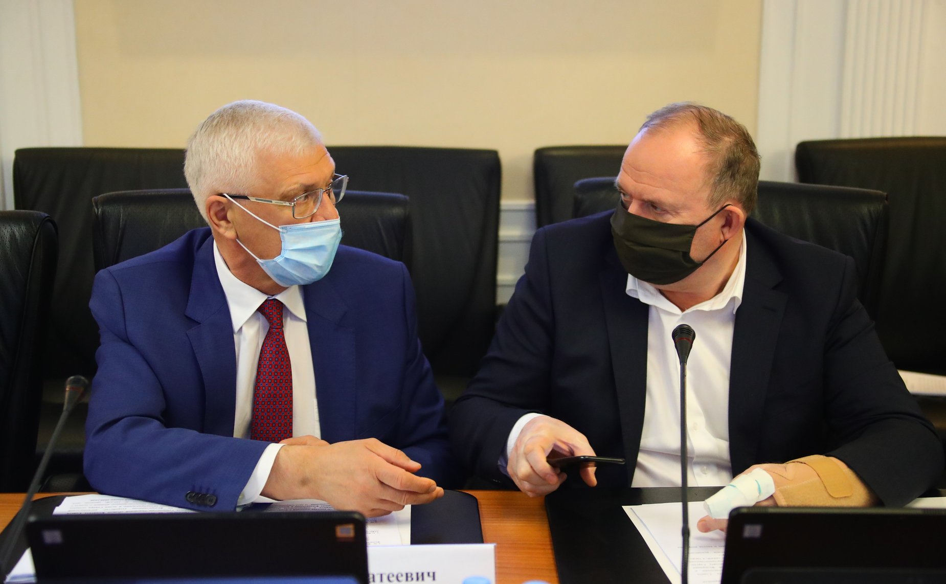 Сергей Брилка и Владимир Лаптев