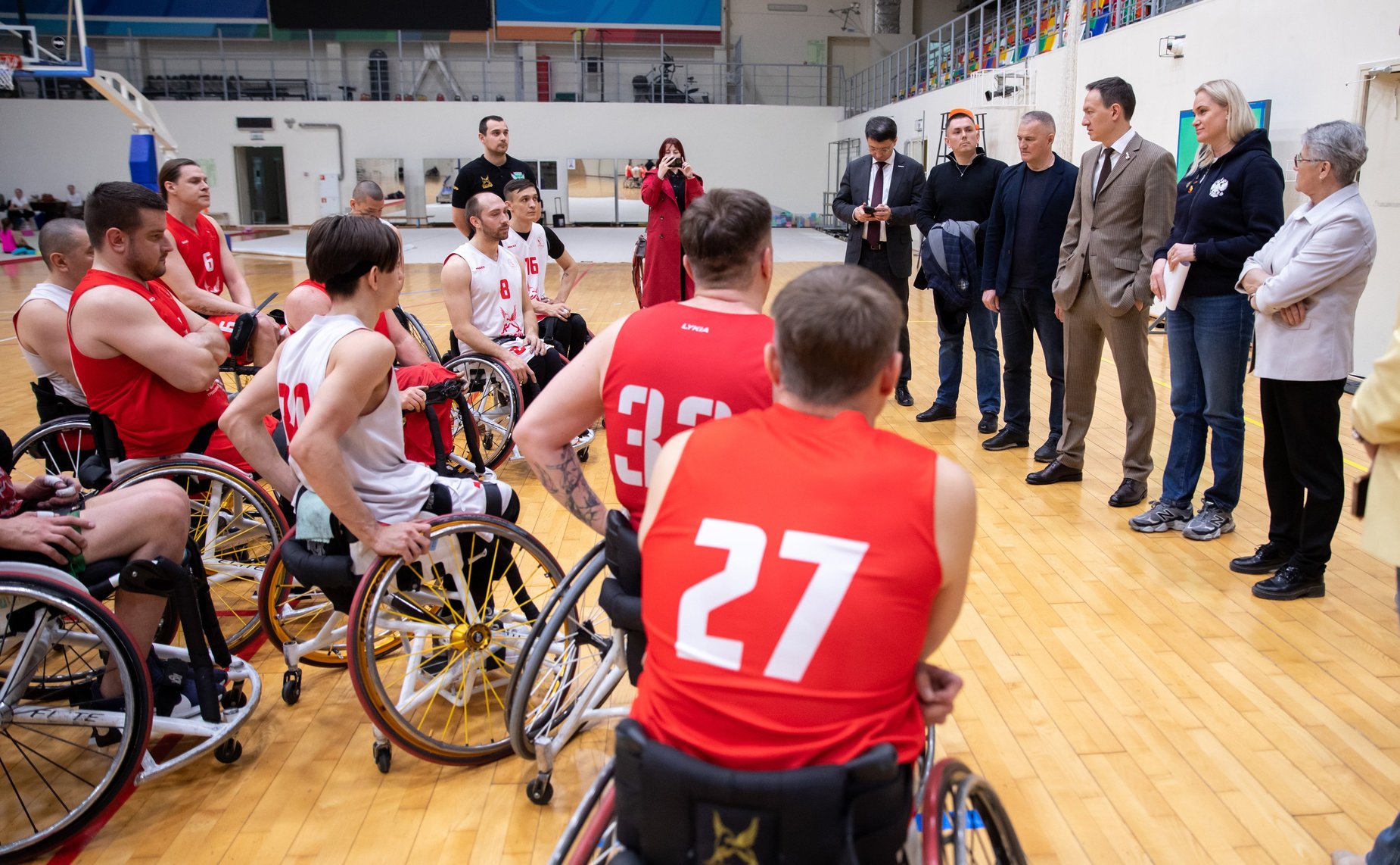 Сенаторы посетили спорткомплекс «Тулпар»