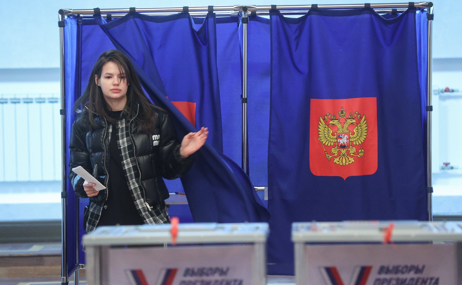 Валентина Матвиенко приняла участие в голосовании на выборах Президента Российской Федерации