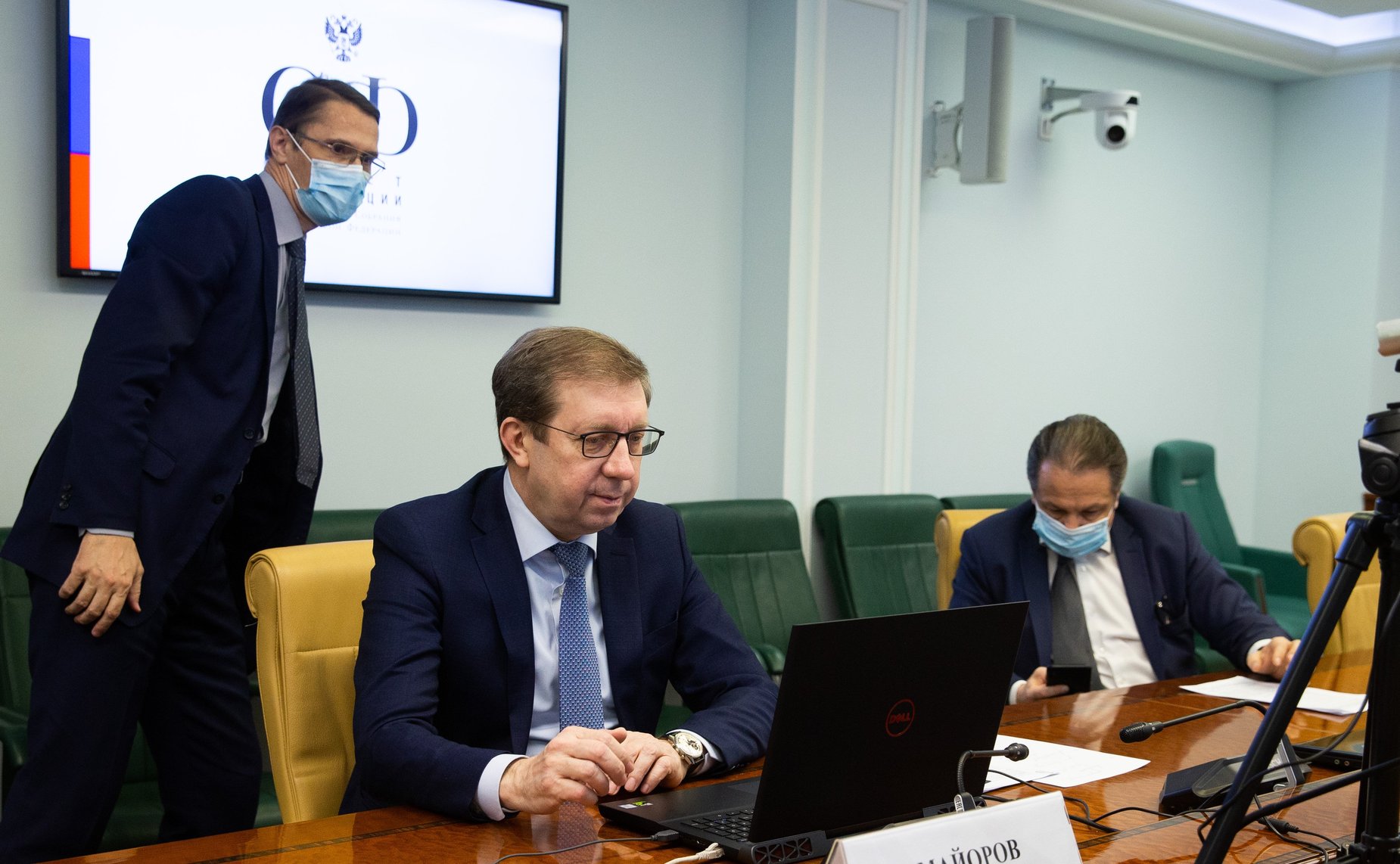 Заседание Федерального штаба по координации деятельности по тушению пожаров