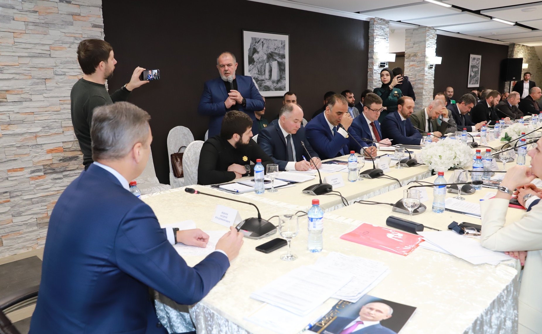 Делегация Совета Федерации во главе с Андреем Яцкиным посетила Чеченскую Республику