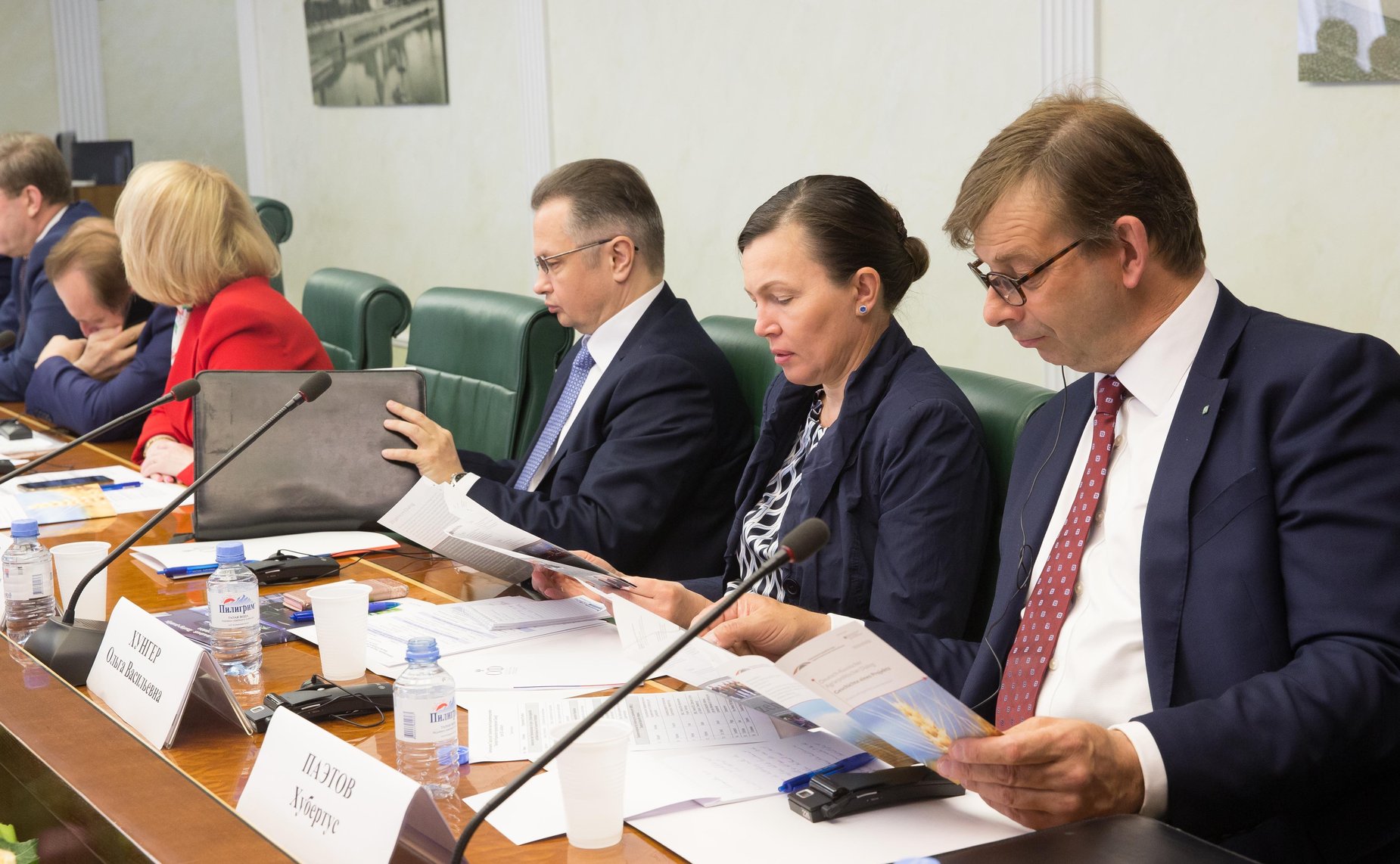 Встреча членов Комитета СФ по аграрно-продовольственной политике и природопользованию с представителями Германо-Российского аграрно-политического диалога