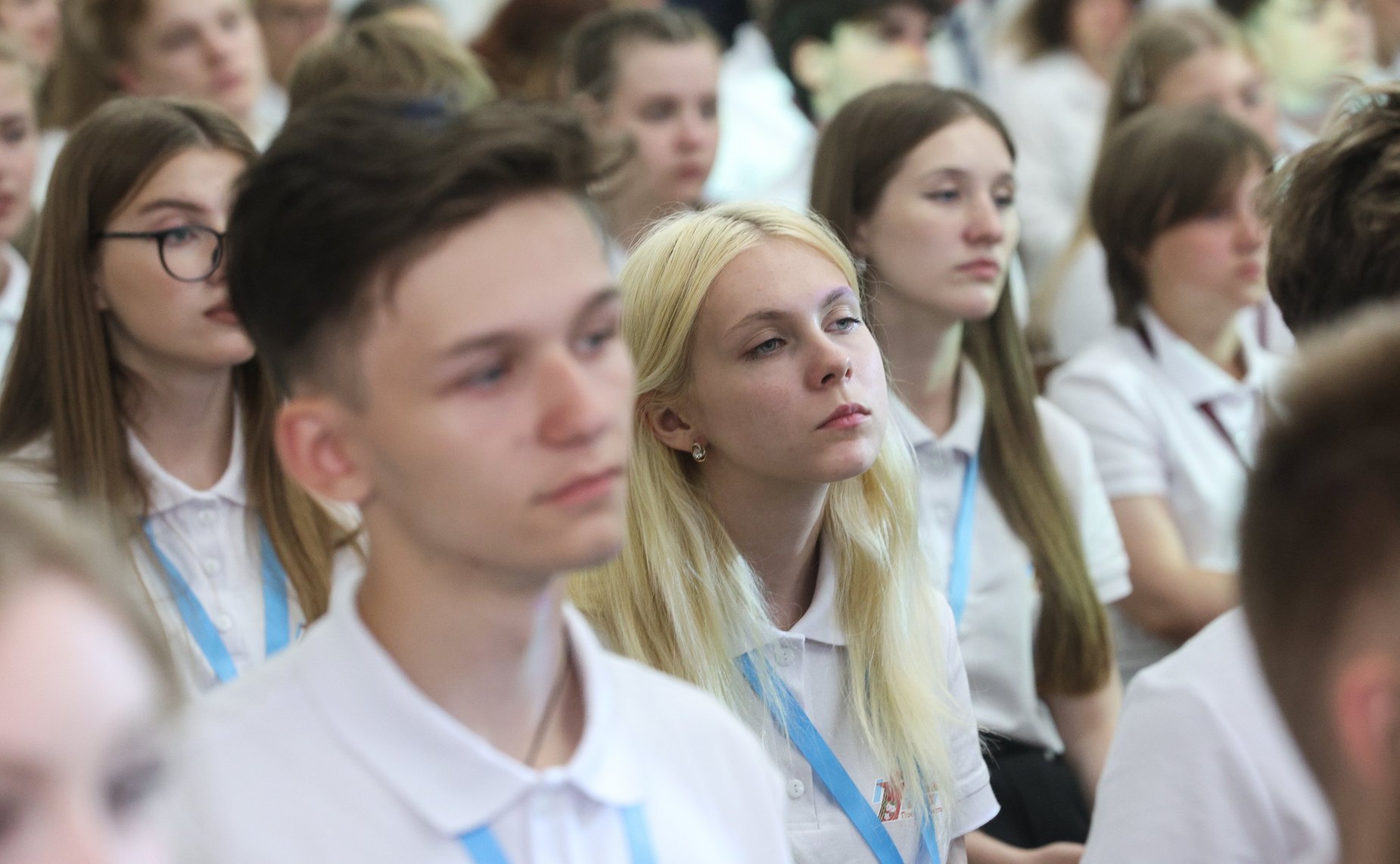 Валентина Матвиенко и Наталья Кочанова встретились с участниками культурно-образовательного проекта «Поезд Памяти». Мероприятие состоялось в Уфе в рамках Х Форума регионов России и Беларуси