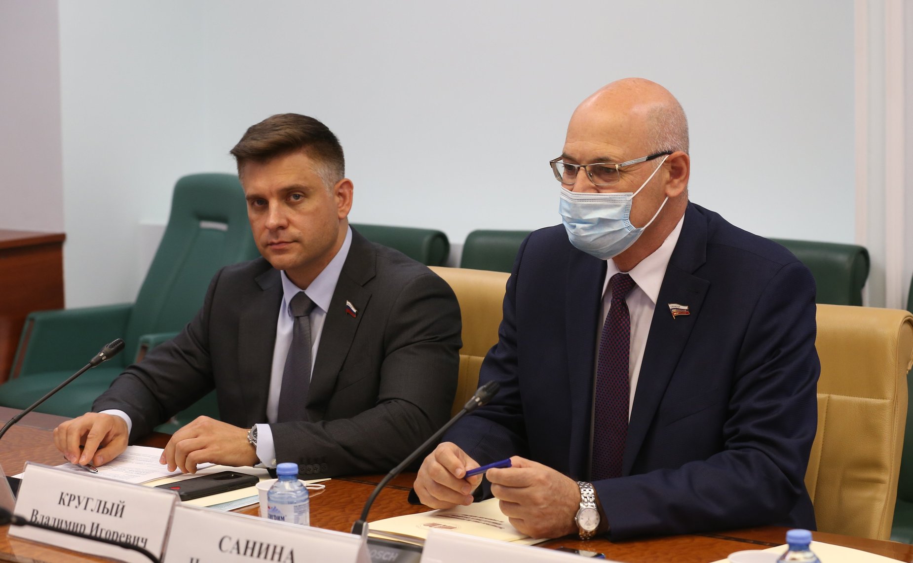 Юрий Архаров и Владимир Круглый