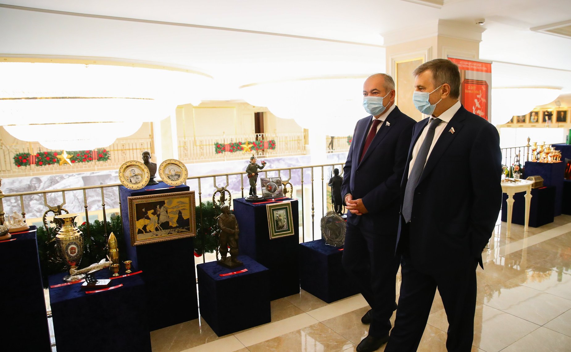 Открытие в Совете Федерации выставки «Великая Отечественная война 1941 – 1945 годов в произведениях мастеров народных художественных промыслов России»