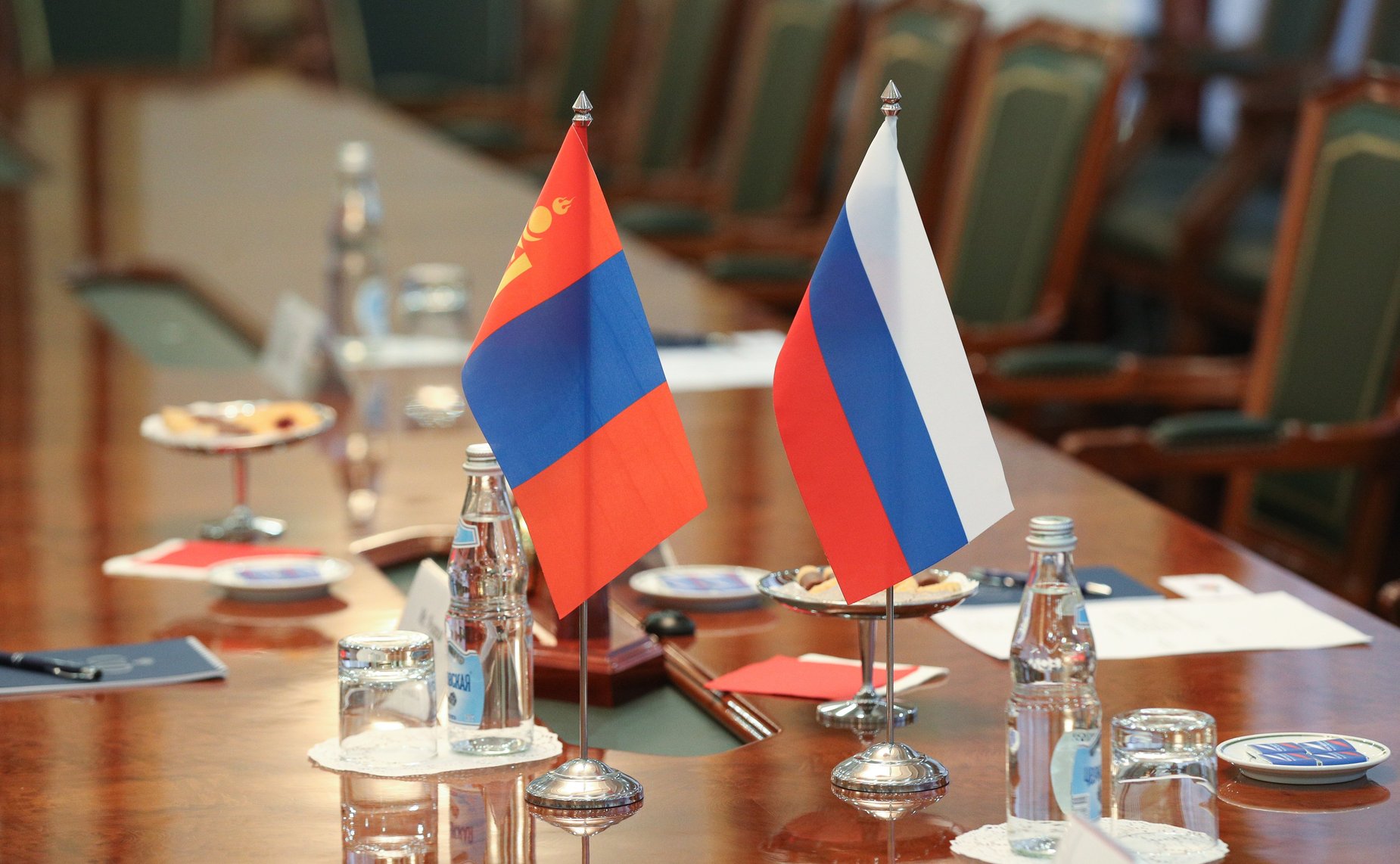 Встреча Константина Косачева с членом постоянного комитета по безопасности и внешней политике Великого государственного хурала Монголии, председателем группы по сотрудничеству парламентов РФ и Монголии