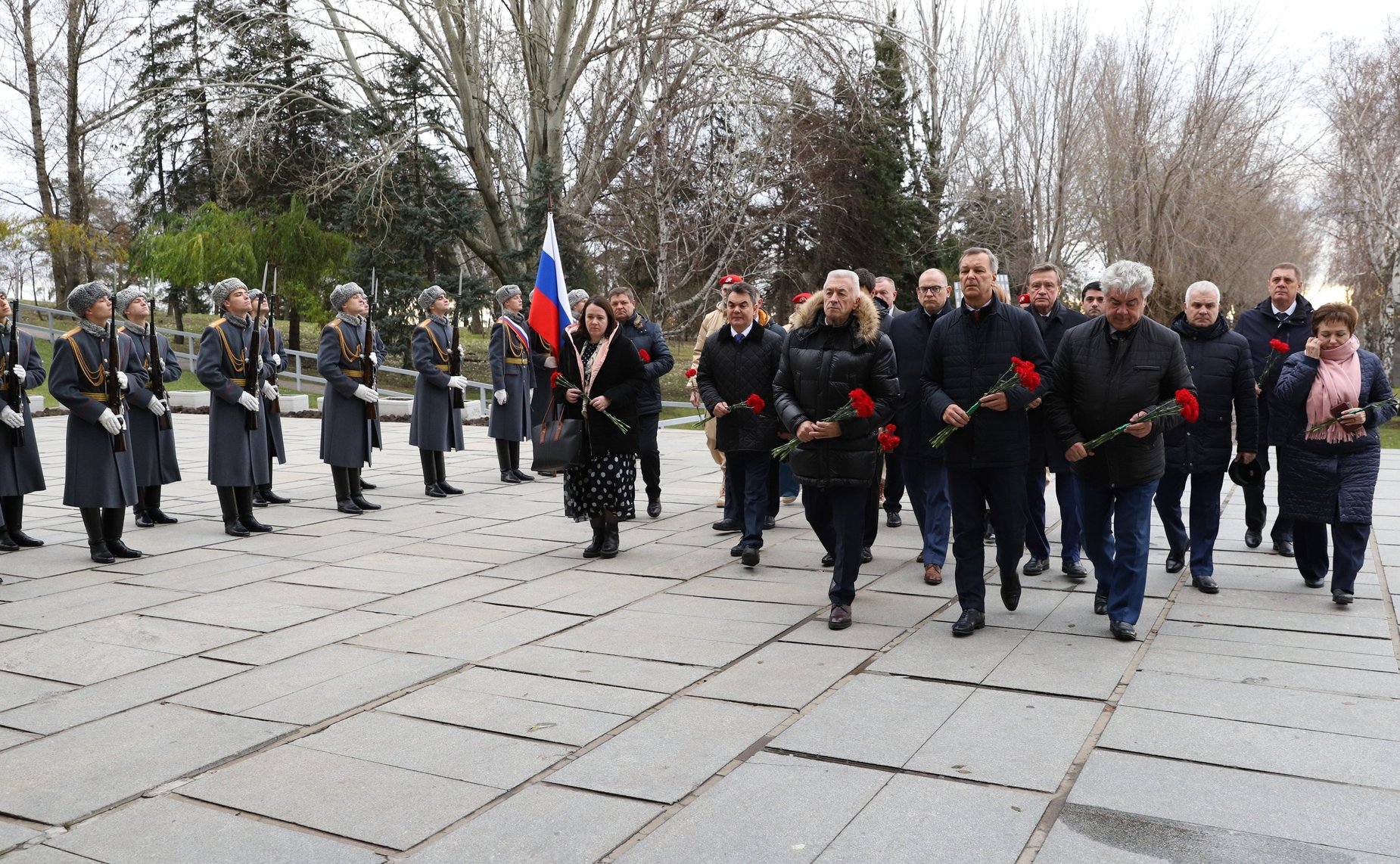 Делегация Совета Федерации посетила Мамаев Курган