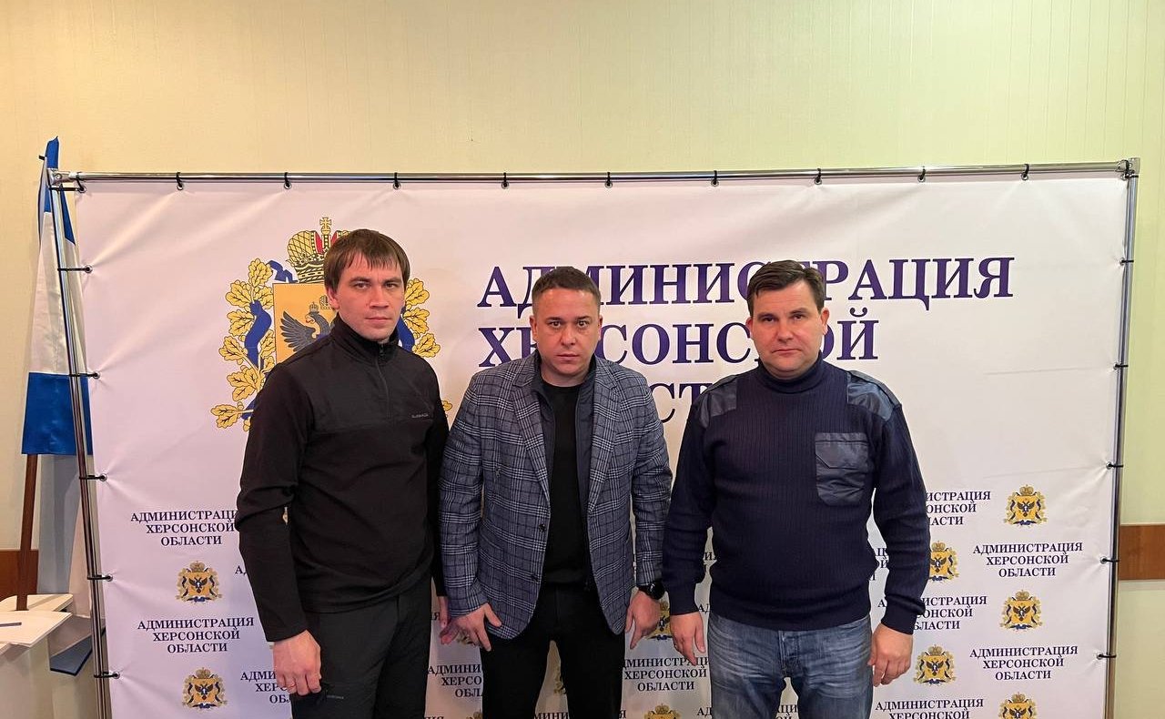 Айрат Гибатдинов в ходе поездки в Херсонскую область провел встречи с представителями регионального правительства