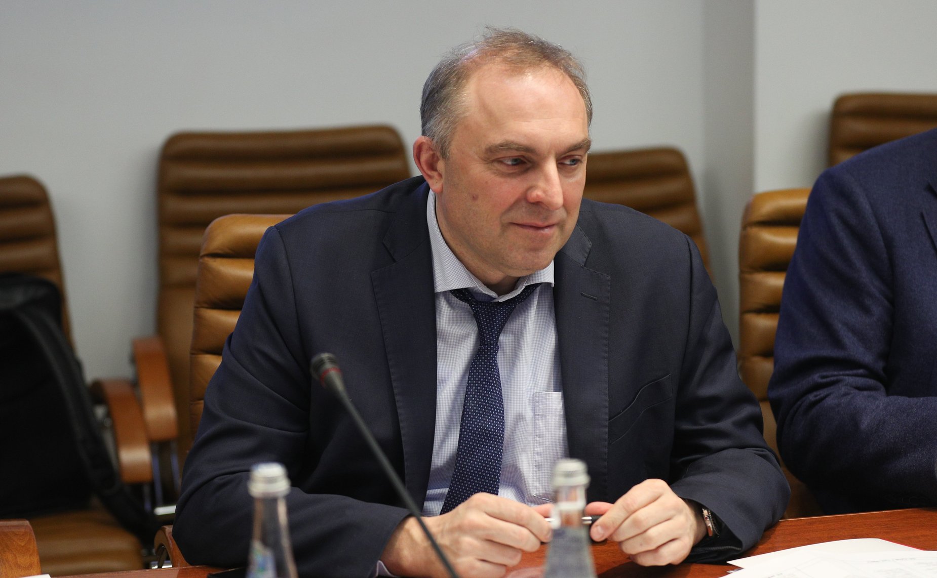 Совещание заместителя Председателя СФ Константина Косачева с руководством ОАО «РЖД» по межпарламентскому военно-патриотическому проекту «Поезд Памяти — Поезд Победы»