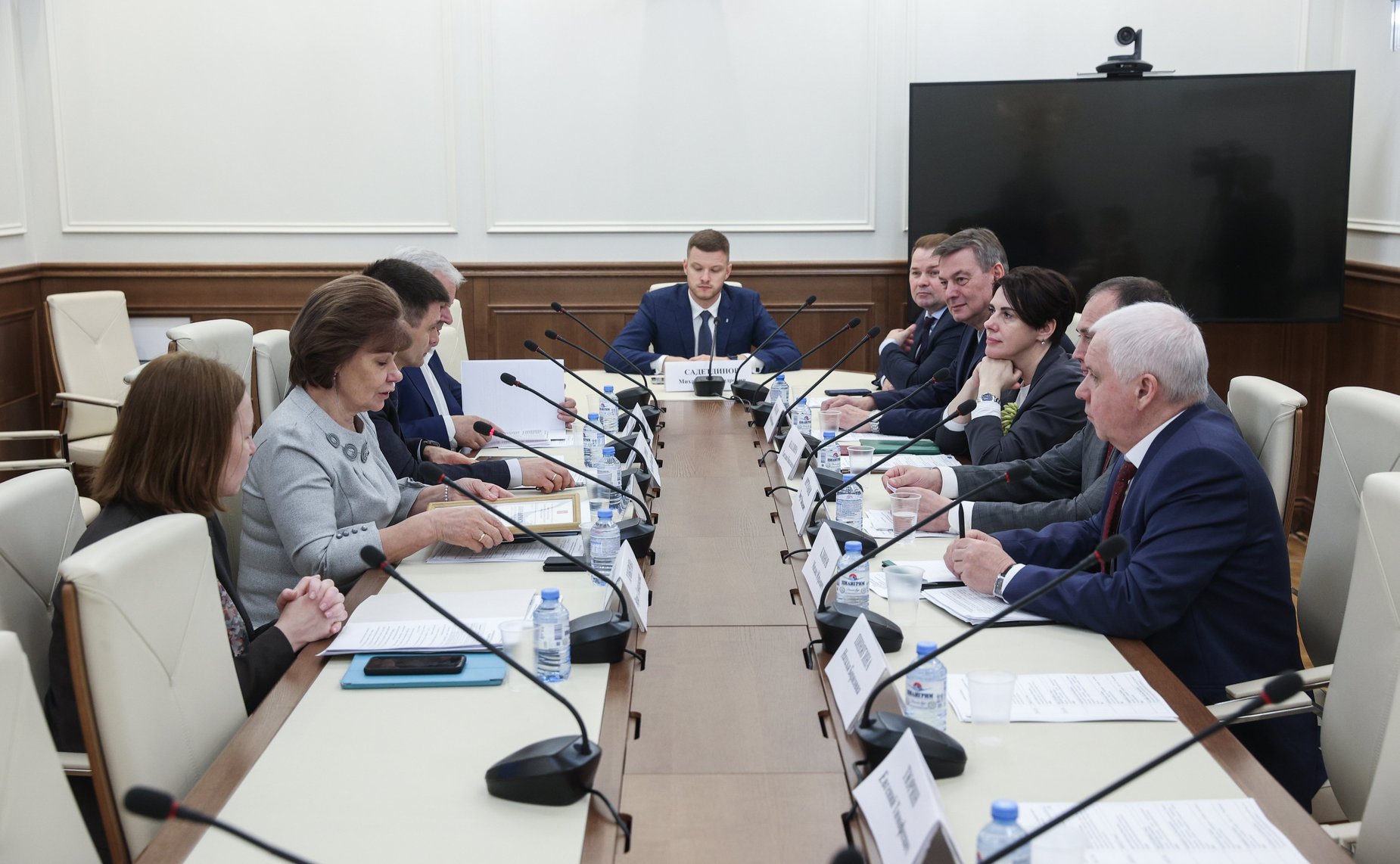 Совещание «О ходе реализации мер, направленных на поддержку отрасли глубокой механической обработки древесины»