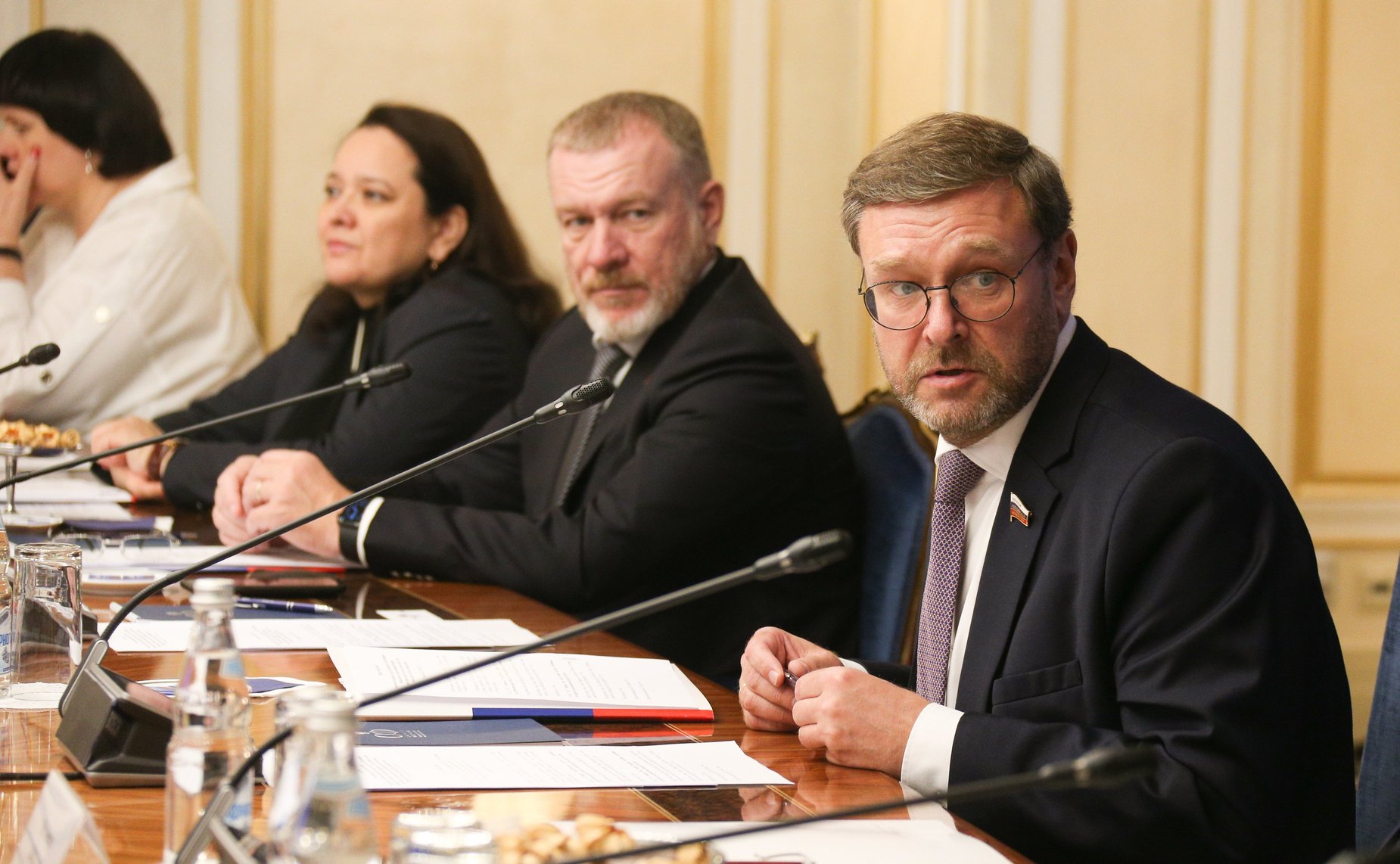 Совместное заседание группы по сотрудничеству СФ с Сенатом Французской Республики и группы дружбы Сената Французской Республики «Франция-Россия»