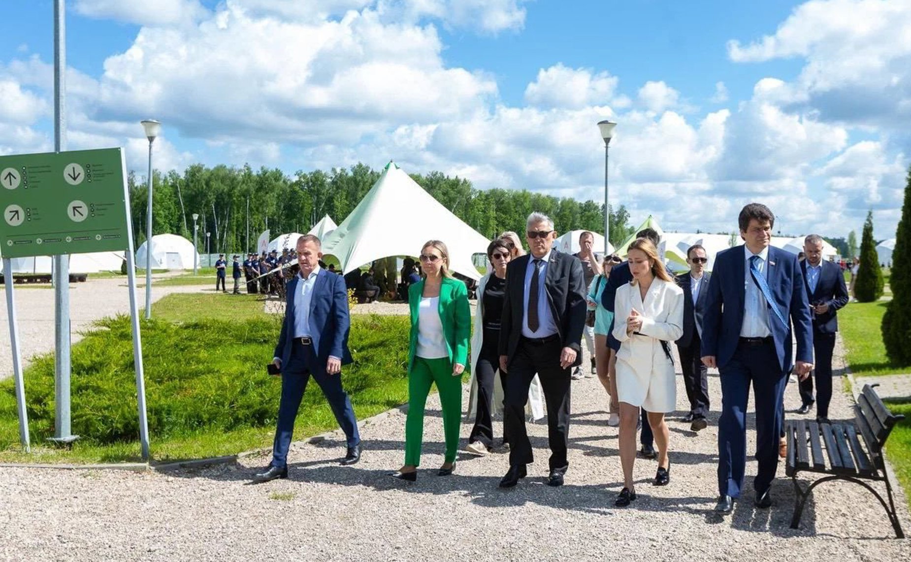 Сенаторы ознакомились с опытом Московской области по организации детской оздоровительной кампании на базе парка «Патриот»