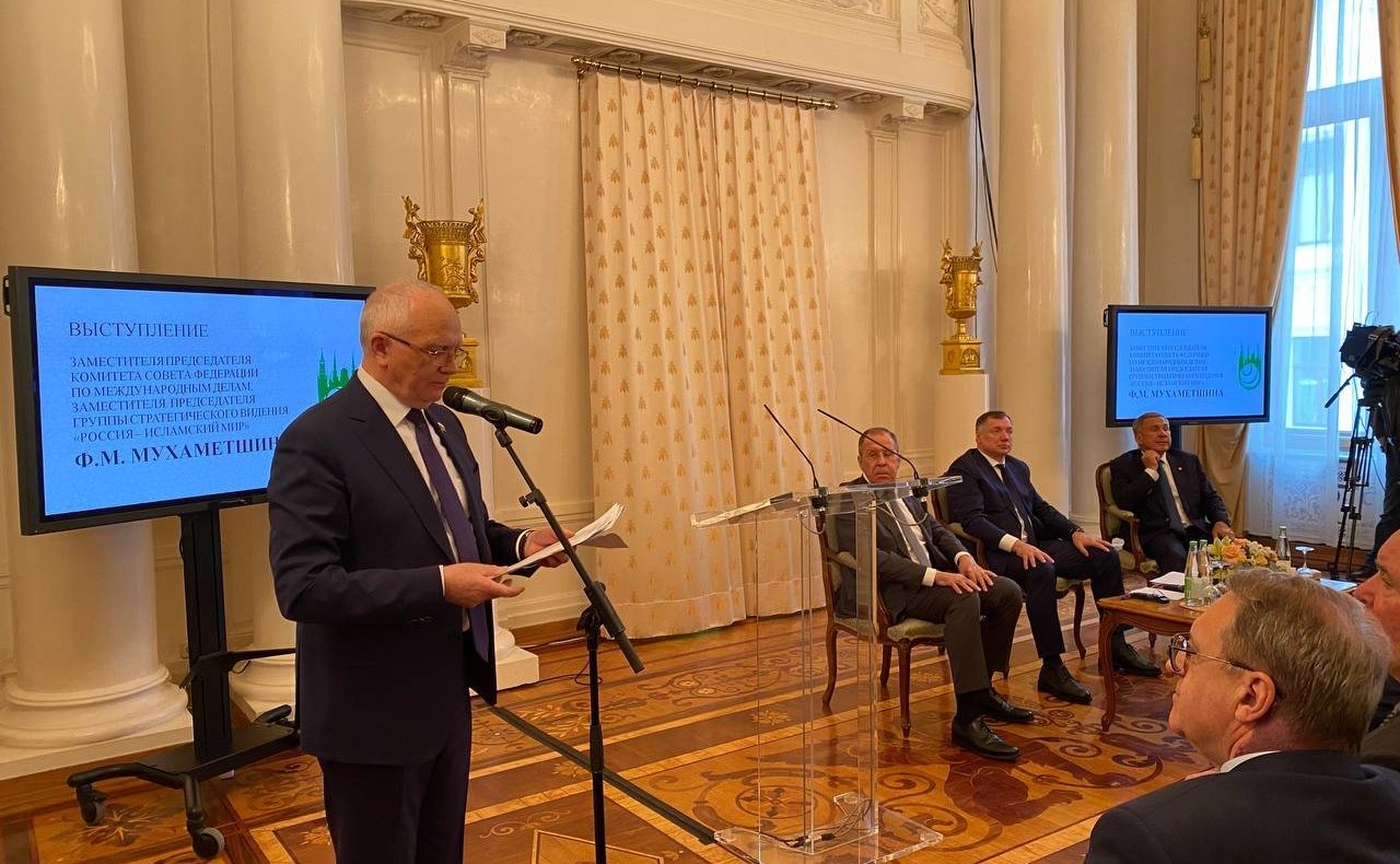 Григорий Карасин и Фарит Мухаметшин приняли участие во встрече руководства Группы стратегического видения «Россия – Исламский мир» с послами государств – членов Организации исламского сотрудничества
