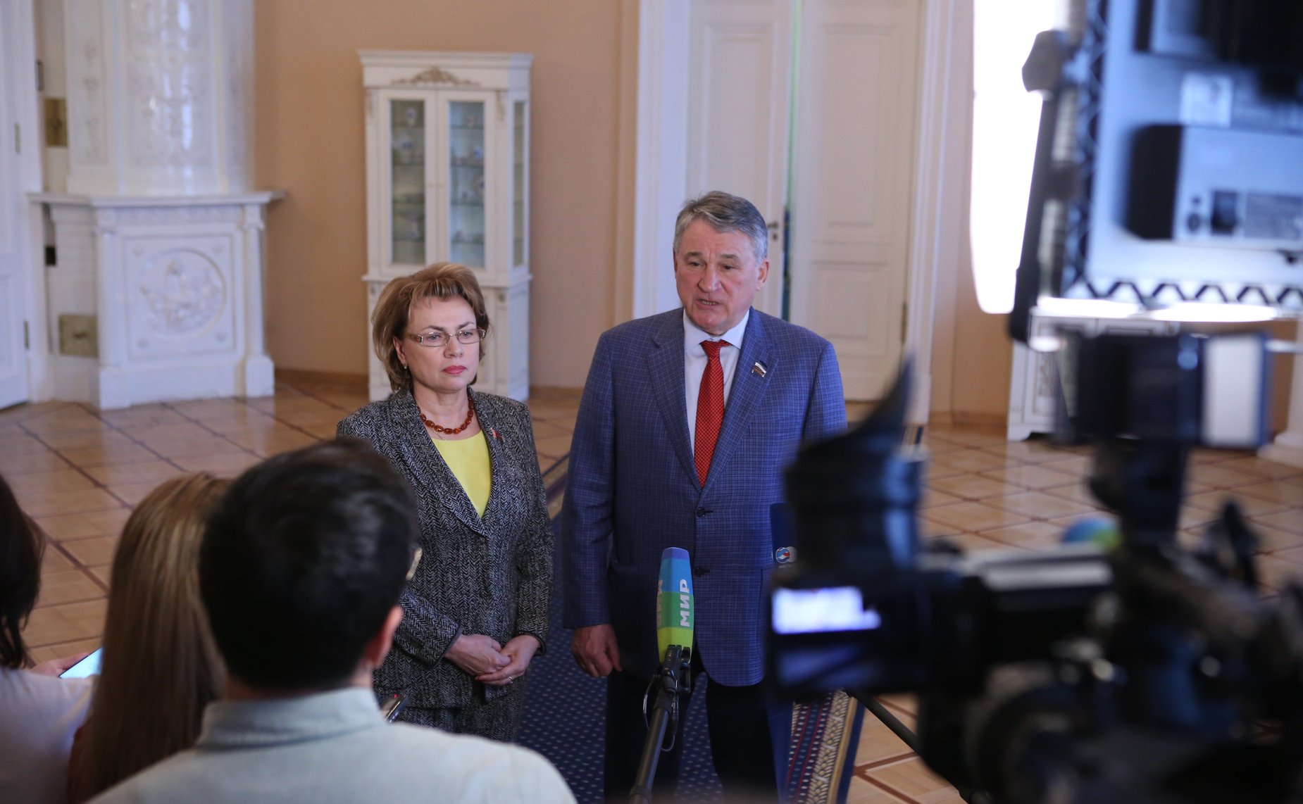 Юрий Воробьев и Марианна Щеткина