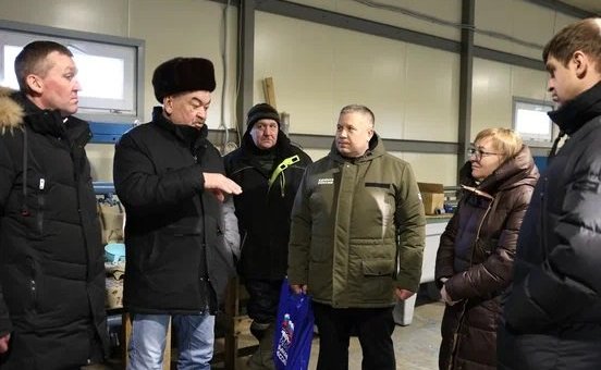 Денис Гусев в рамках работы в регионе осмотрел производственные и социальные объекты сельскохозяйственного производственного кооператива «Рыболовецкий колхоз «Сула»