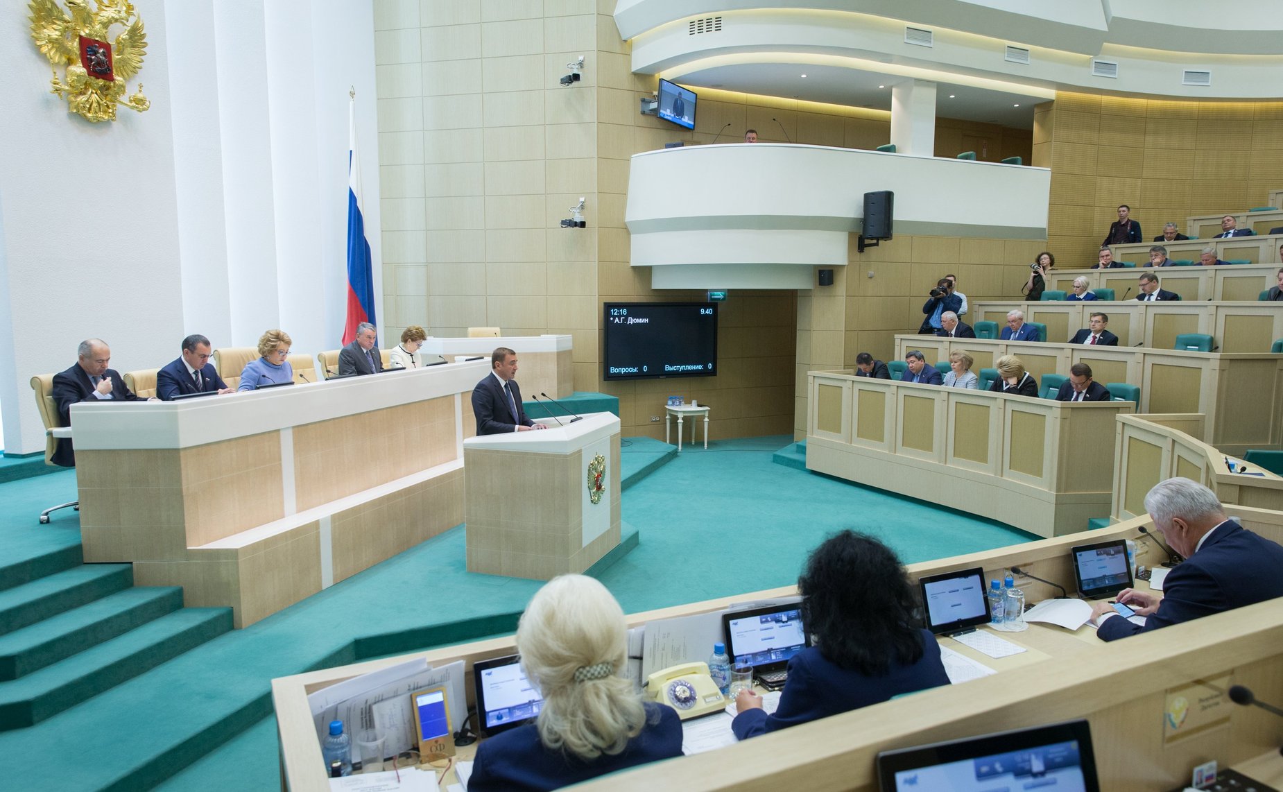 Губернатор Тульской области А. Дюмин