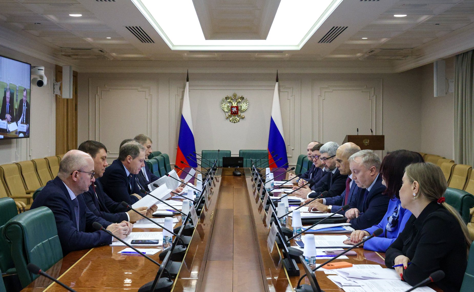 Совещание Комитета СФ по экономической политике «Вопросы производственной деятельности учреждений уголовно-исполнительной системы»