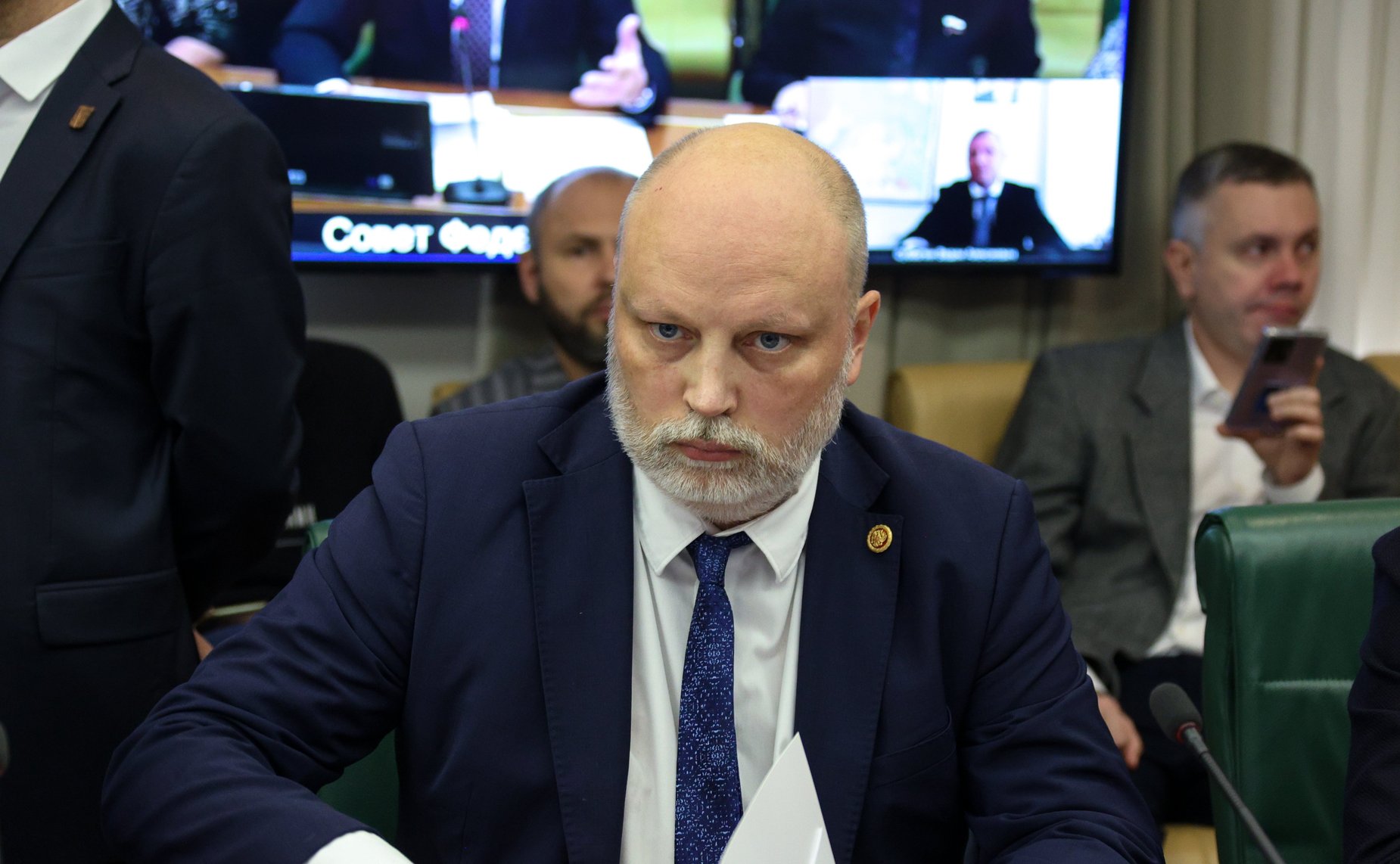 Заседание Комиссии Совета Федерации по защите государственного суверенитета и предотвращению вмешательства во внутренние дела Российской Федерации