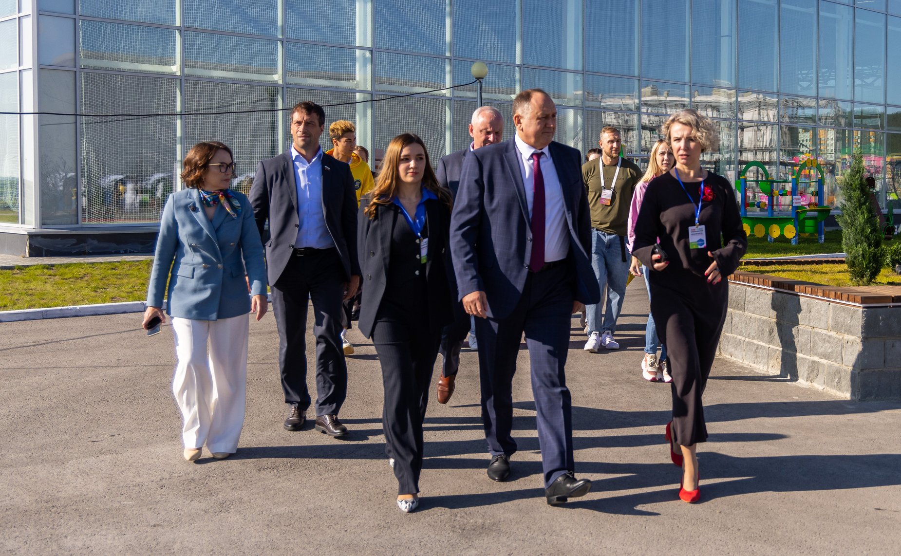 Эдуард Исаков вместе с главой города Ханты-Мансийска Максимом Ряшиным посетил III Всероссийскую форум-выставку «Изюминки комфорта»