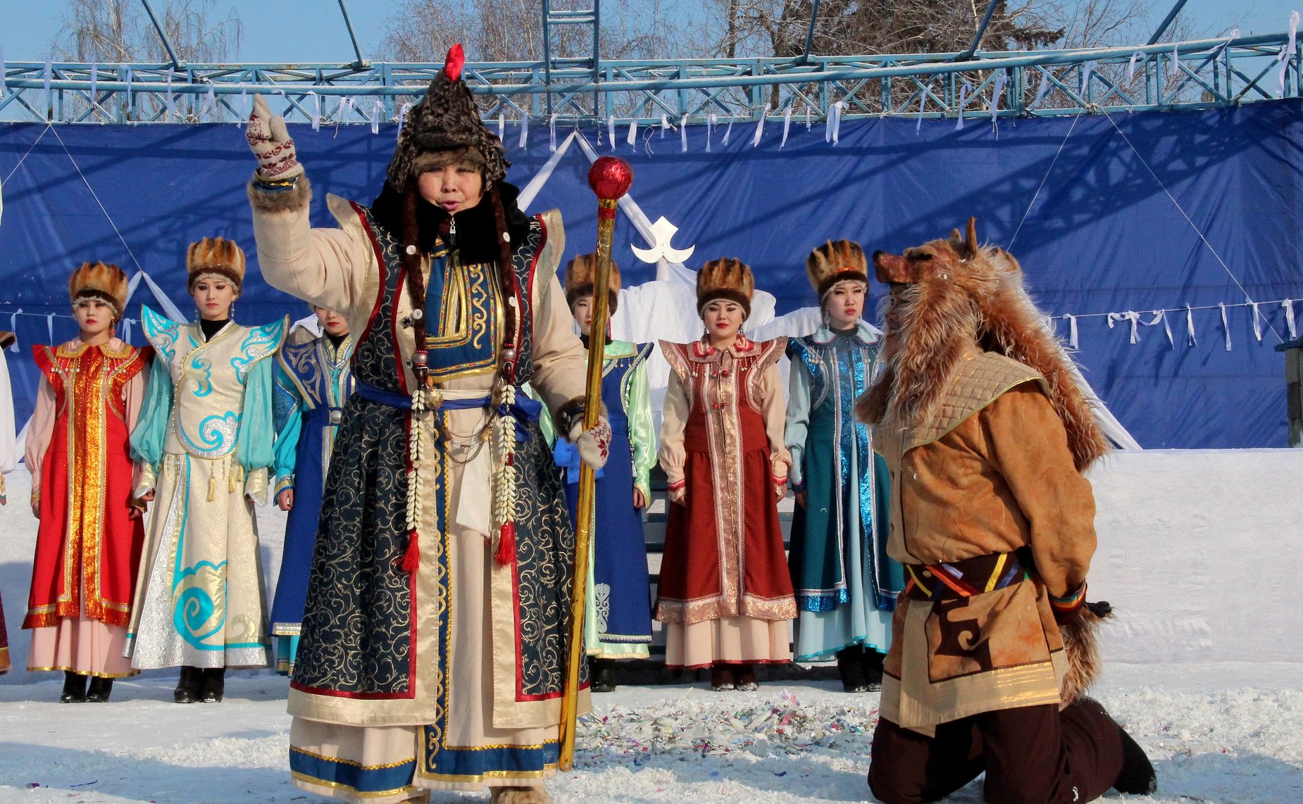 Татьяна Гигель приняла участие в праздновании двух праздников: Чага-Байрам