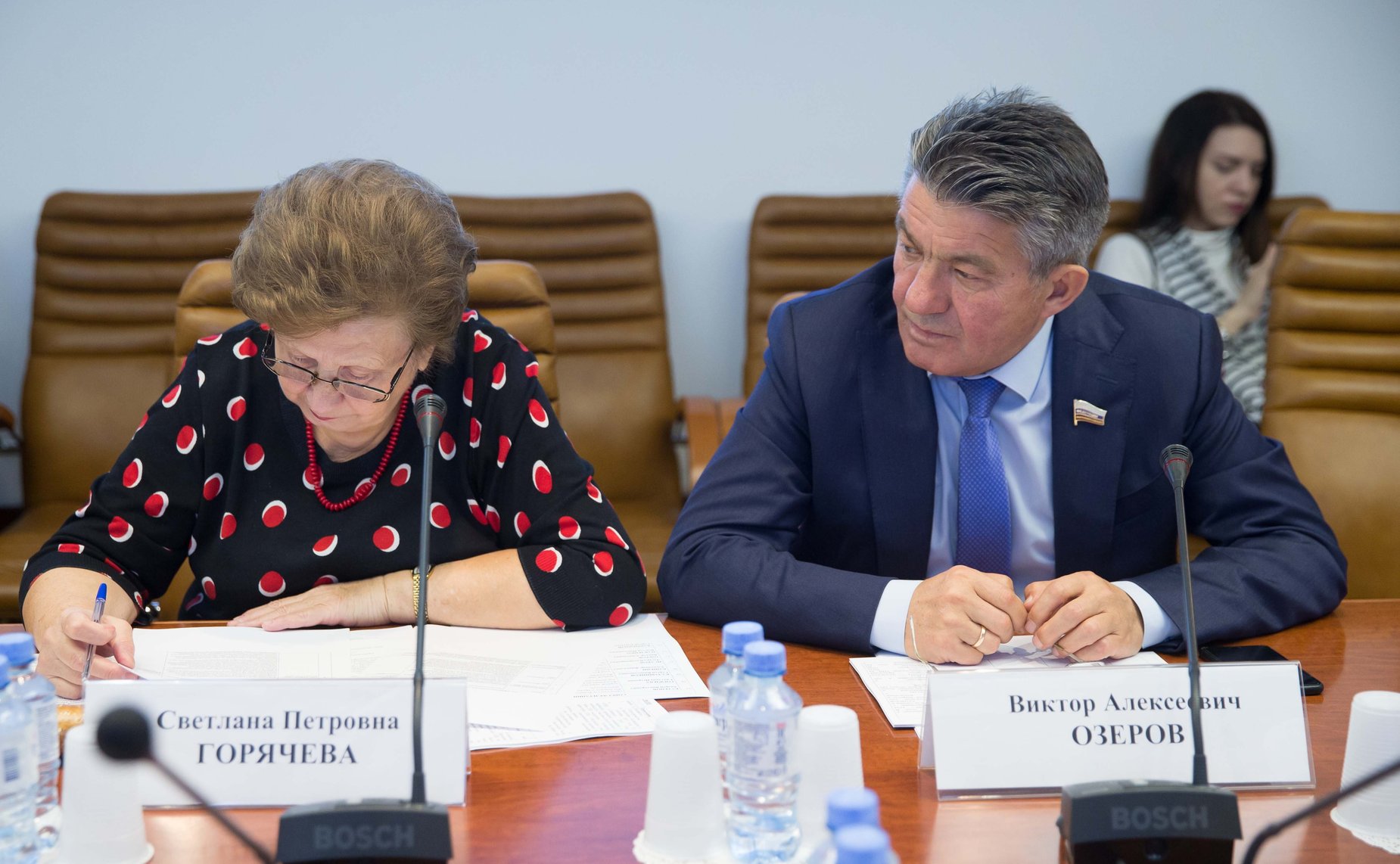 Светлана Горячева и Виктор Озеров