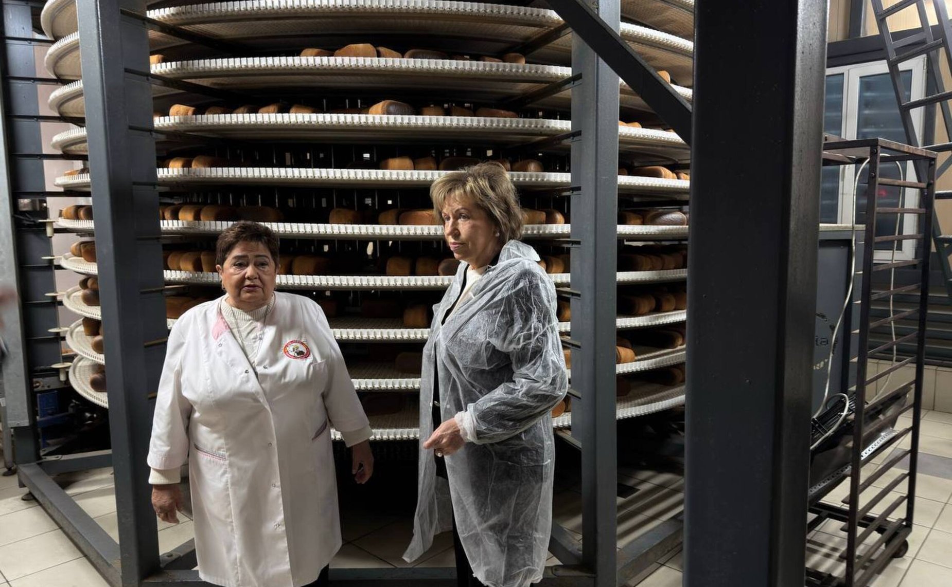 Людмила Скаковская посетила с рабочим визитом одно из старейших предприятий Тверской области — ЗАО «Хлеб» (Тверской хлебозавод №1)