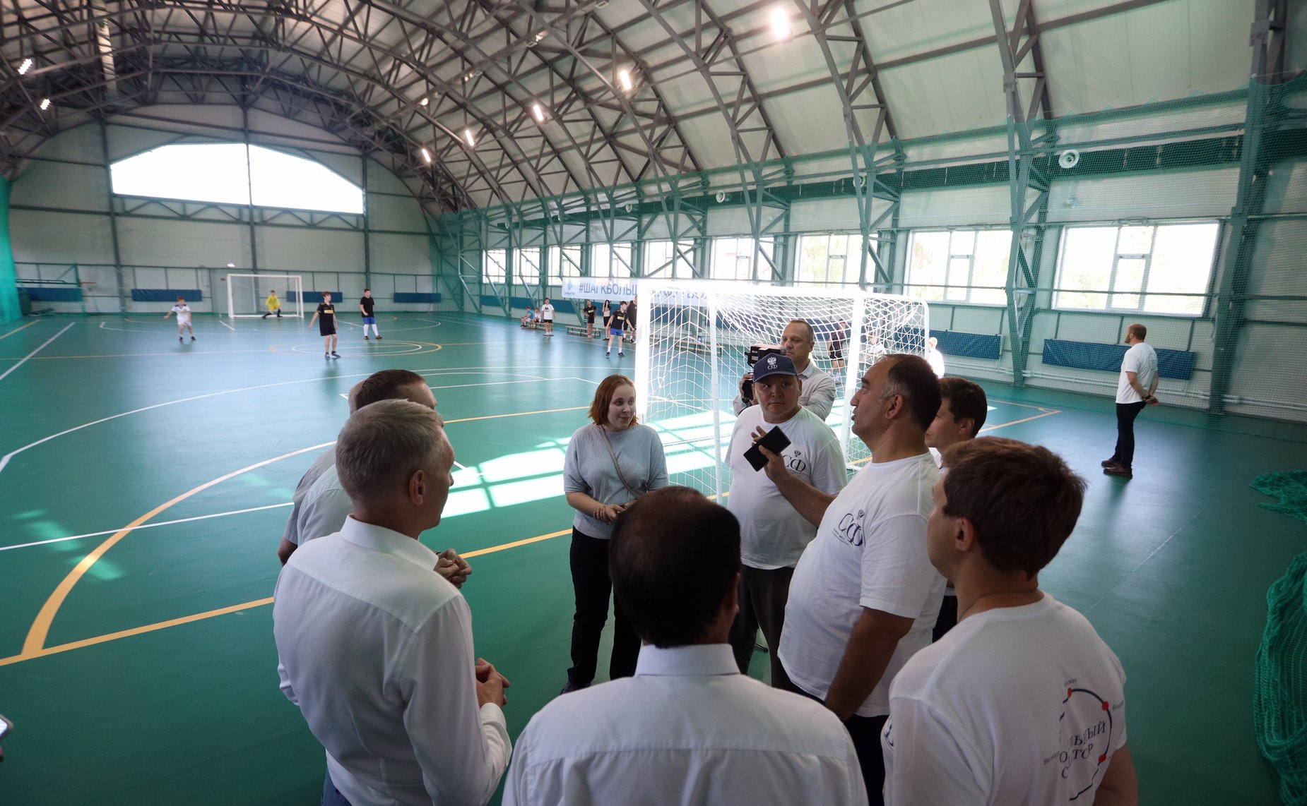Сенаторы посетили новый модульный универсальный ФОК