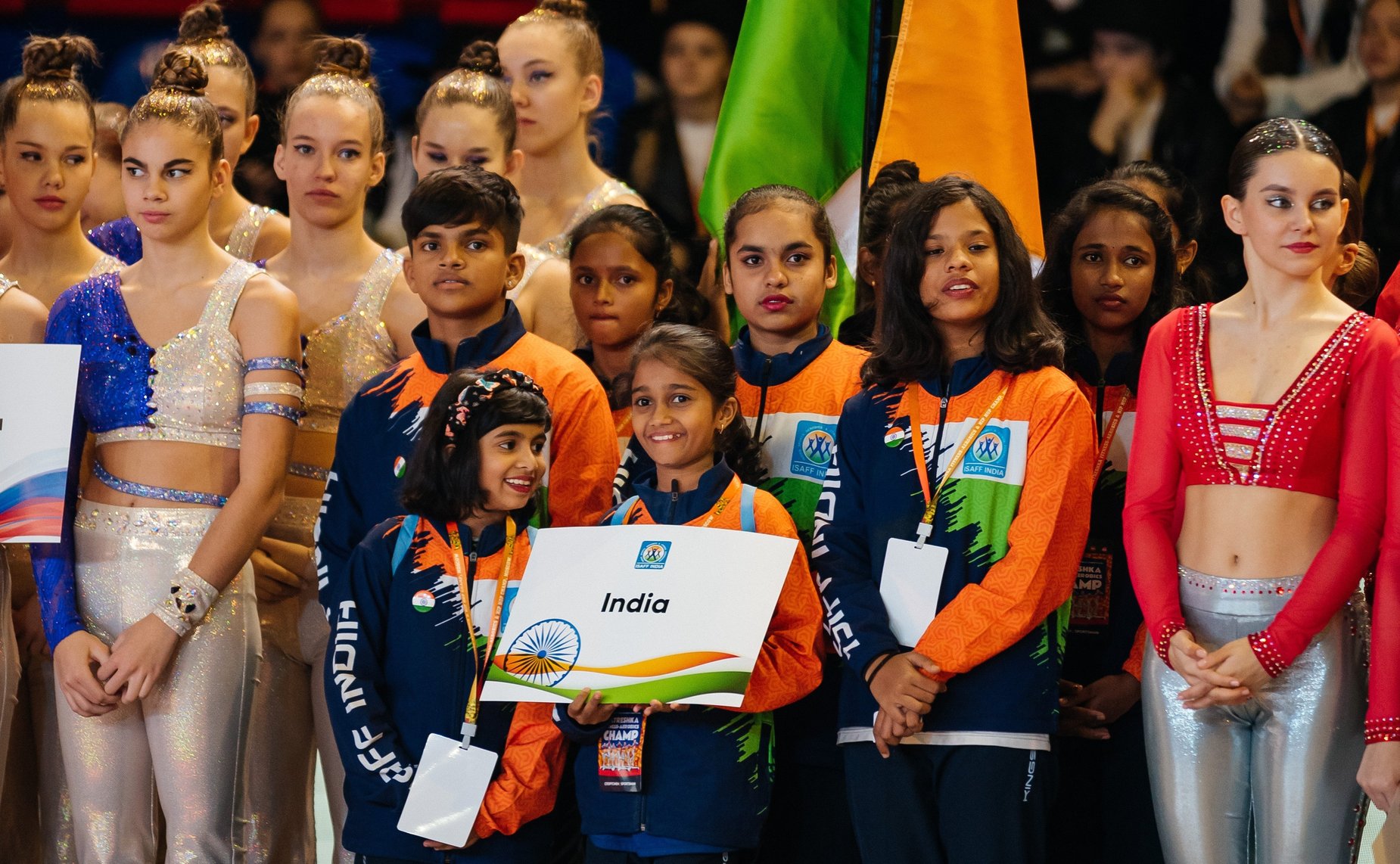 Мохмад Ахмадов принял участие в торжественной церемонии открытия официальных Международных соревнований по фитнес-аэробике