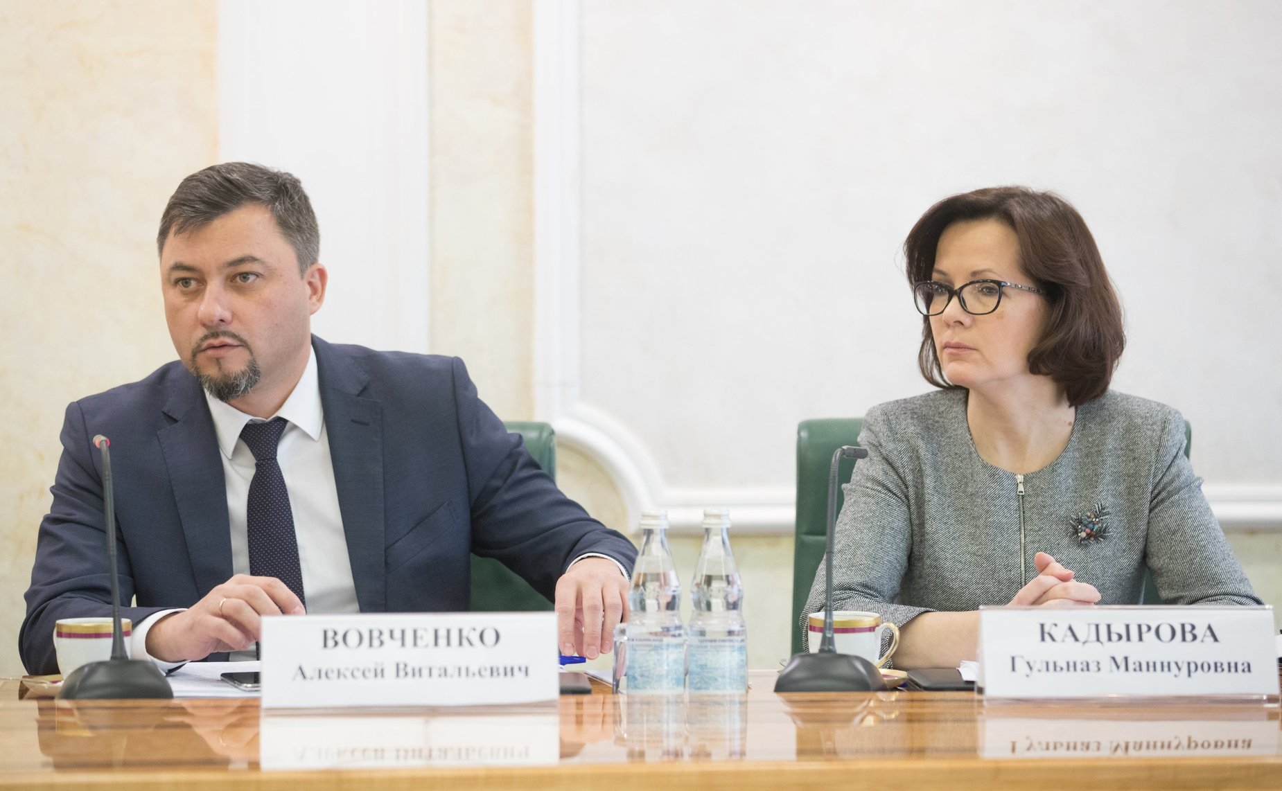 А. Вовченко и Г. Кадырова