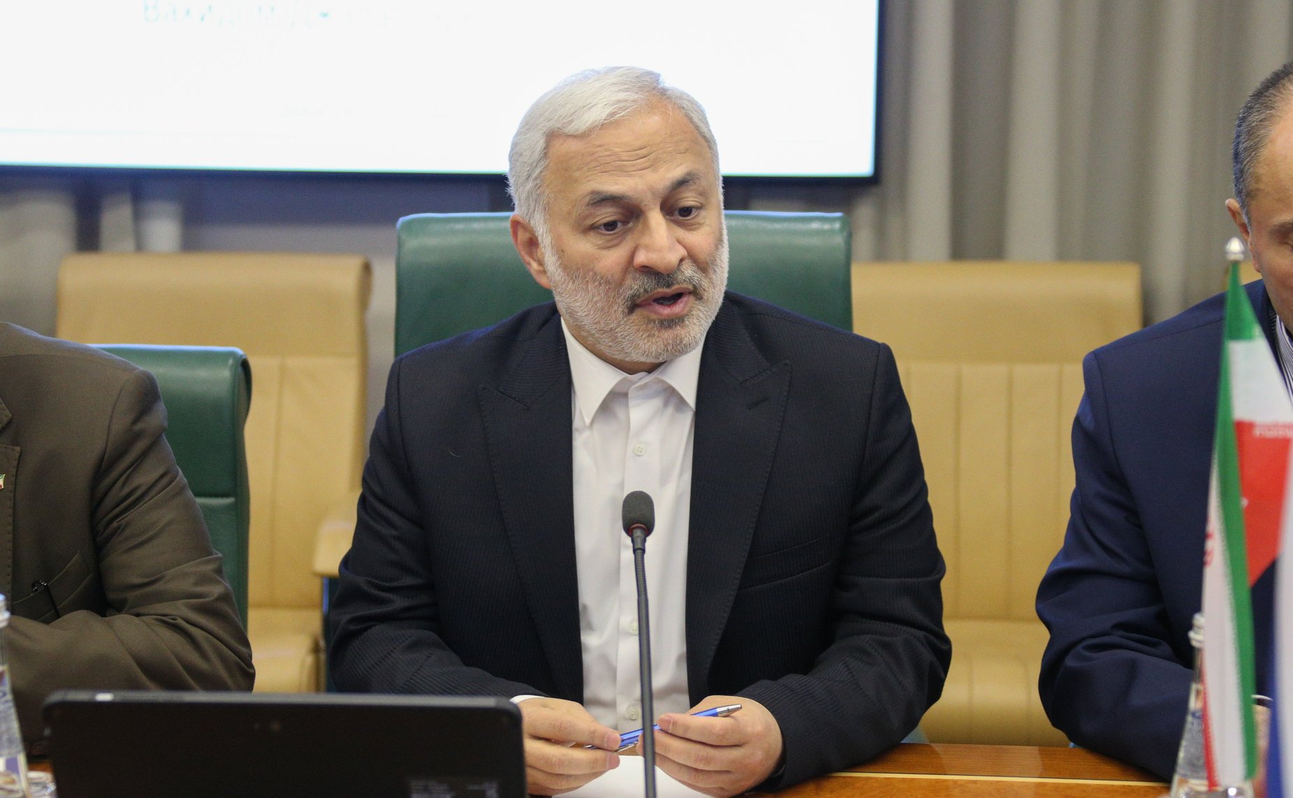 Встреча заместителя Председателя Совета Федерации Константина Косачева с председателем Комиссии по национальной безопасности и внешней политике Собрания Исламского Совета Исламской Республики Иран