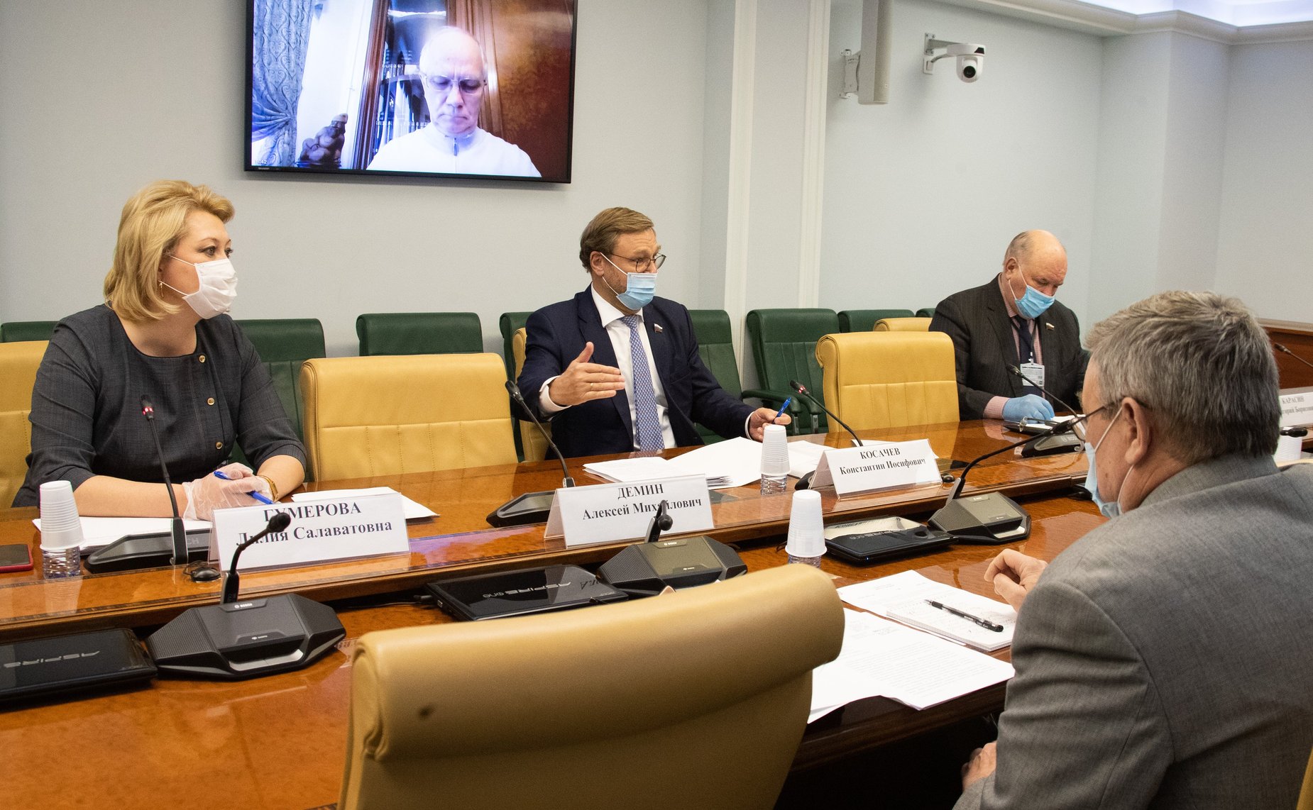 Рабочее совещание по вопросам развития сотрудничества России и Таджикистана