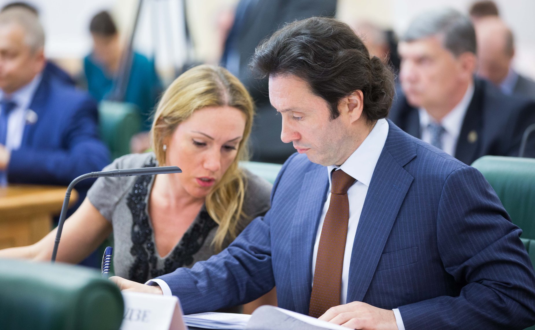 М. Кавджарадзе Совместное заседание Комитетов СФ по конституционному законодательству и государственному строительству и по аграрно-продовольственной политике и природопользованию