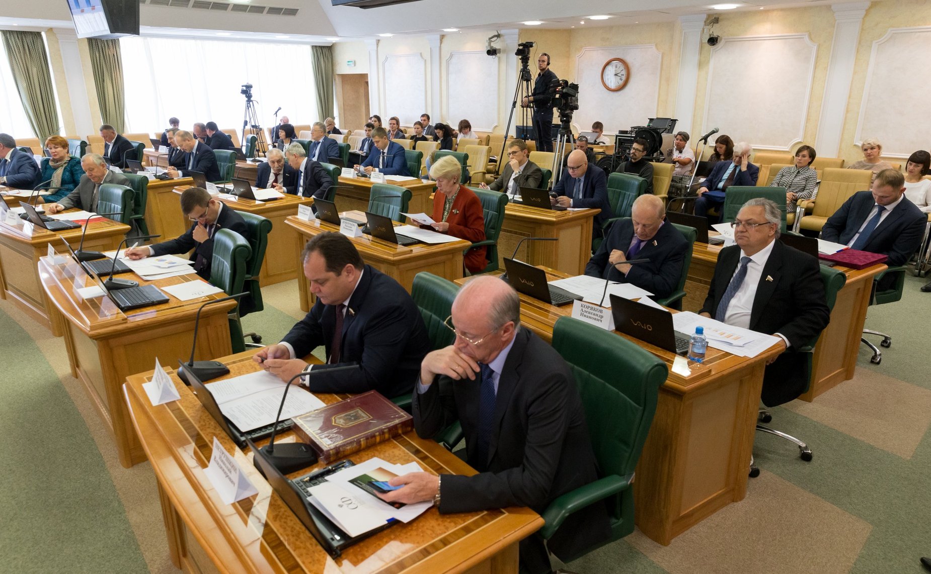 В СФ состоялось заседание Комитета по бюджету и финансовым рынкам с участием представителей Тульской области