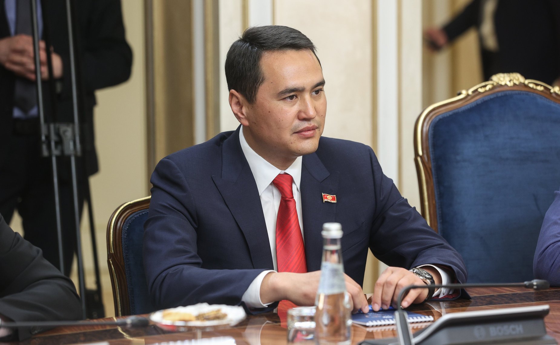 Валентина Матвиенко встретилась с Председателем Жогорку Кенеша Киргизской Республики Нурланбеком Шакиевым