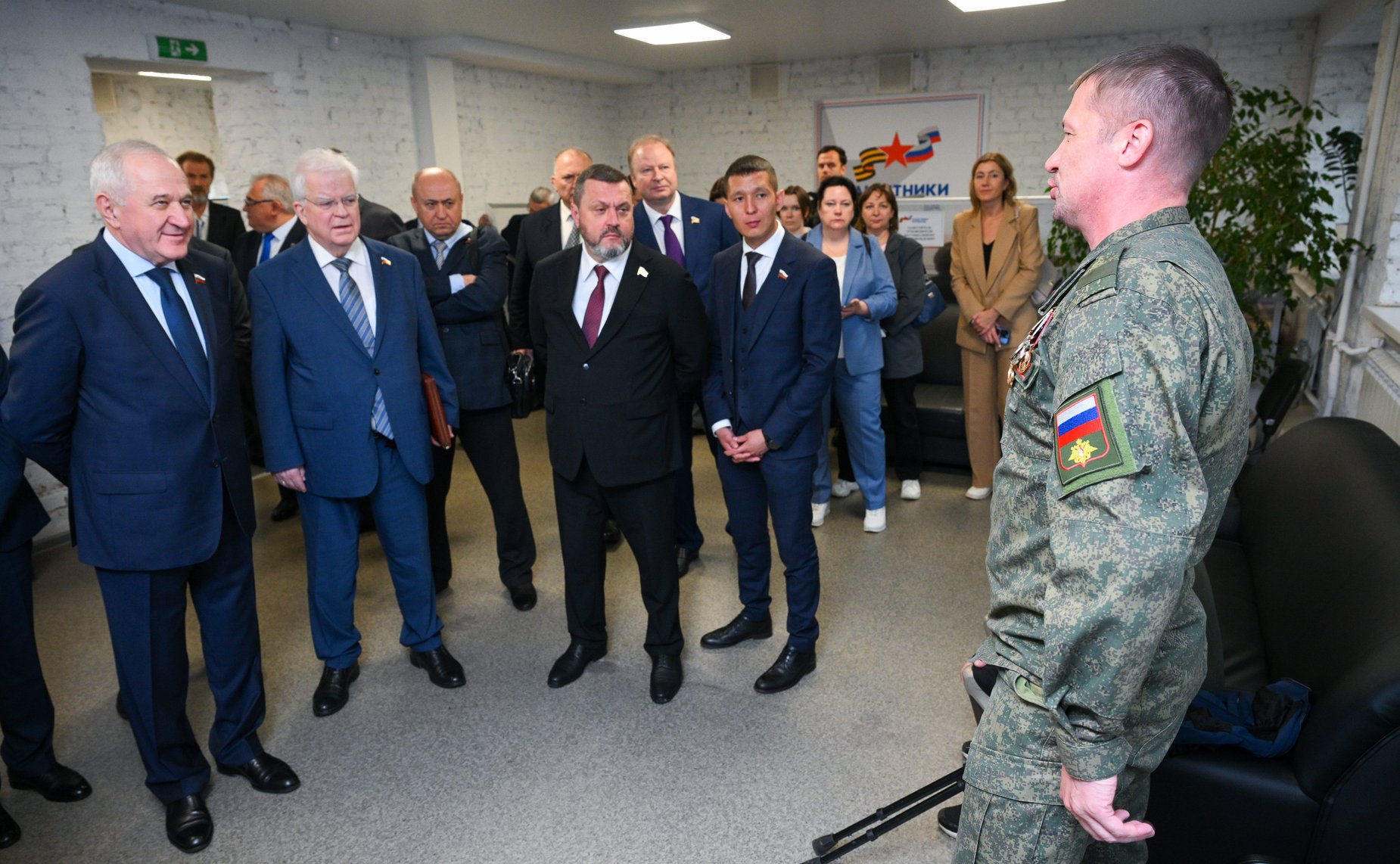 Выездное заседание Комитета Совета Федерации по обороне и безопасности. Республика Карелия. Посещение филиала Фонда «Защитники Отечества»