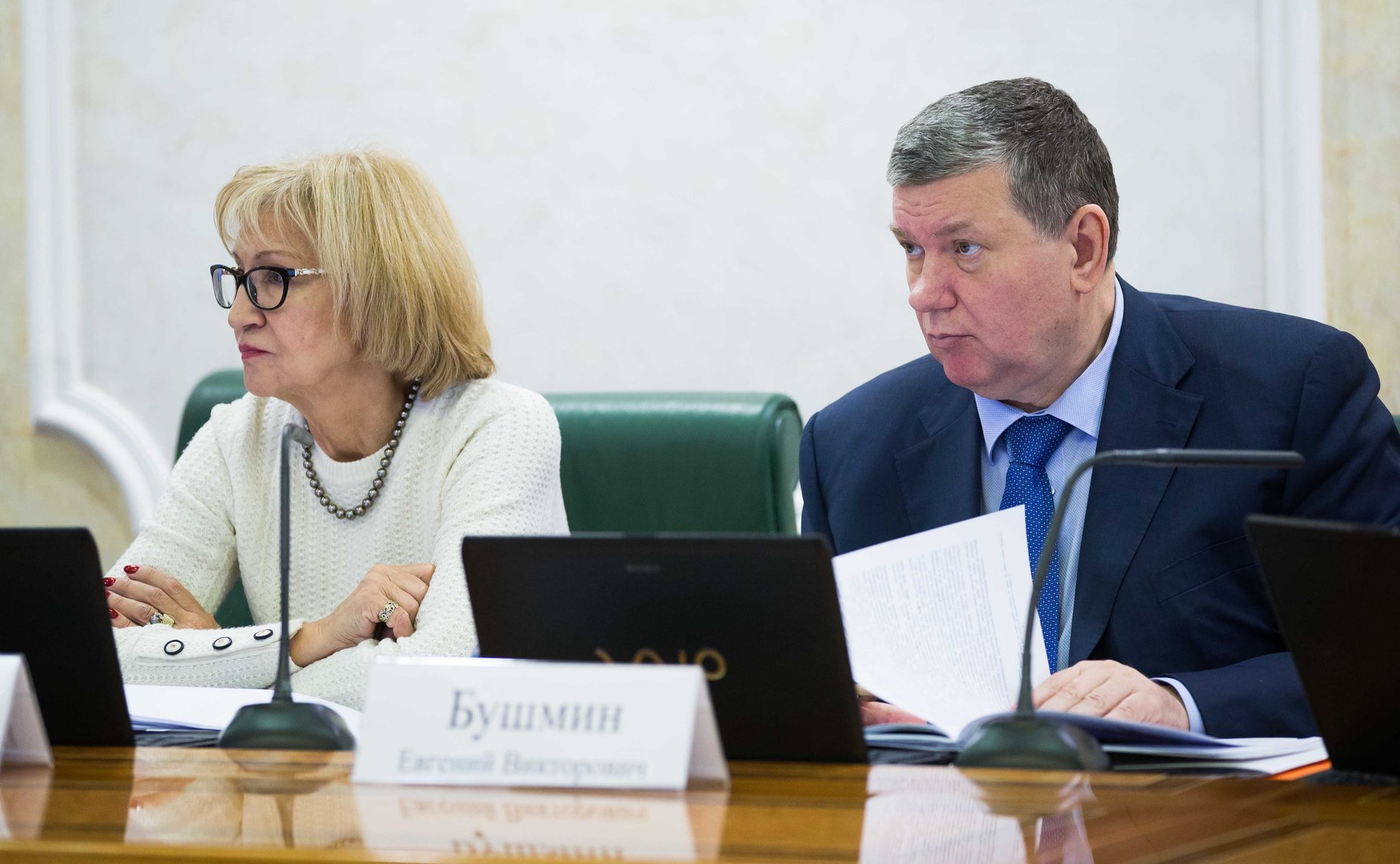 В. Чистова и Е. Бушмин