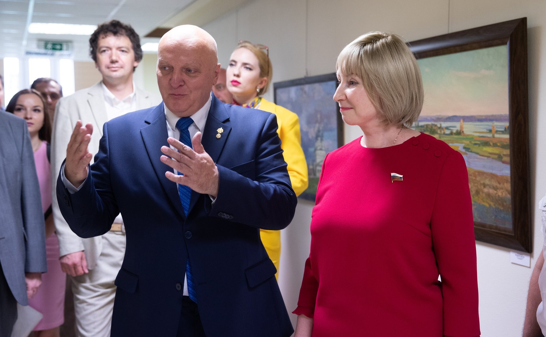 Открытие выставки «Верность» в Совете Федерации