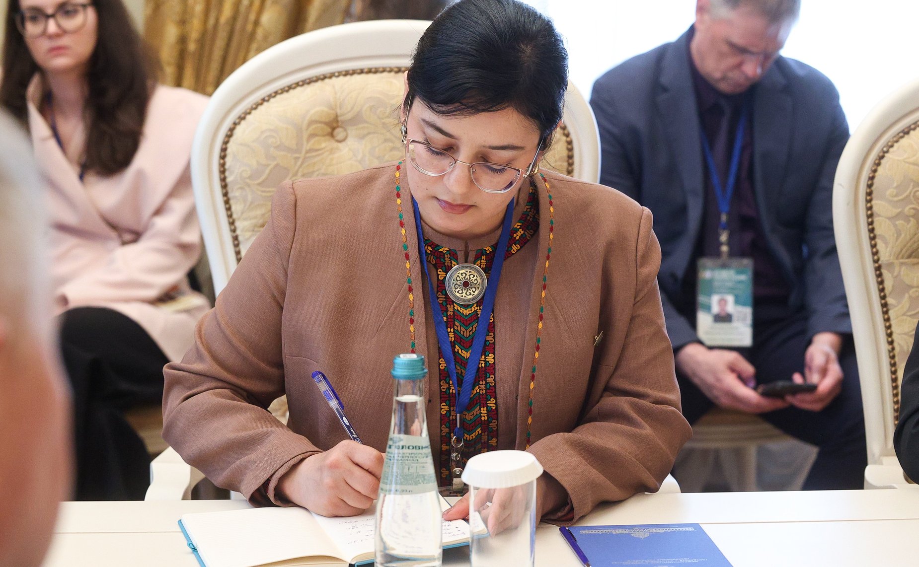 Валентина Матвиенко провела встречу с Председателем Меджлиса Туркменистана Дуньягозель Гулмановой