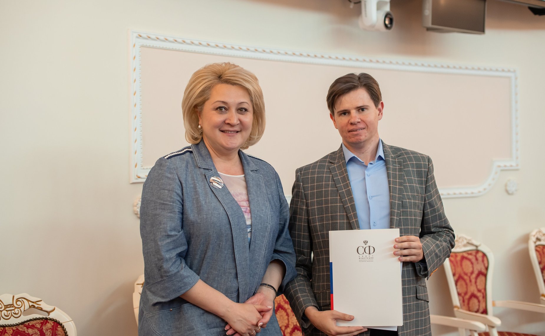 Лилия Гумерова приняла участие в церемонии награждения экспертов и организаторов XIX Всероссийского конкурса молодежных авторских проектов и проектов в сфере образования «Моя страна – Моя Россия»