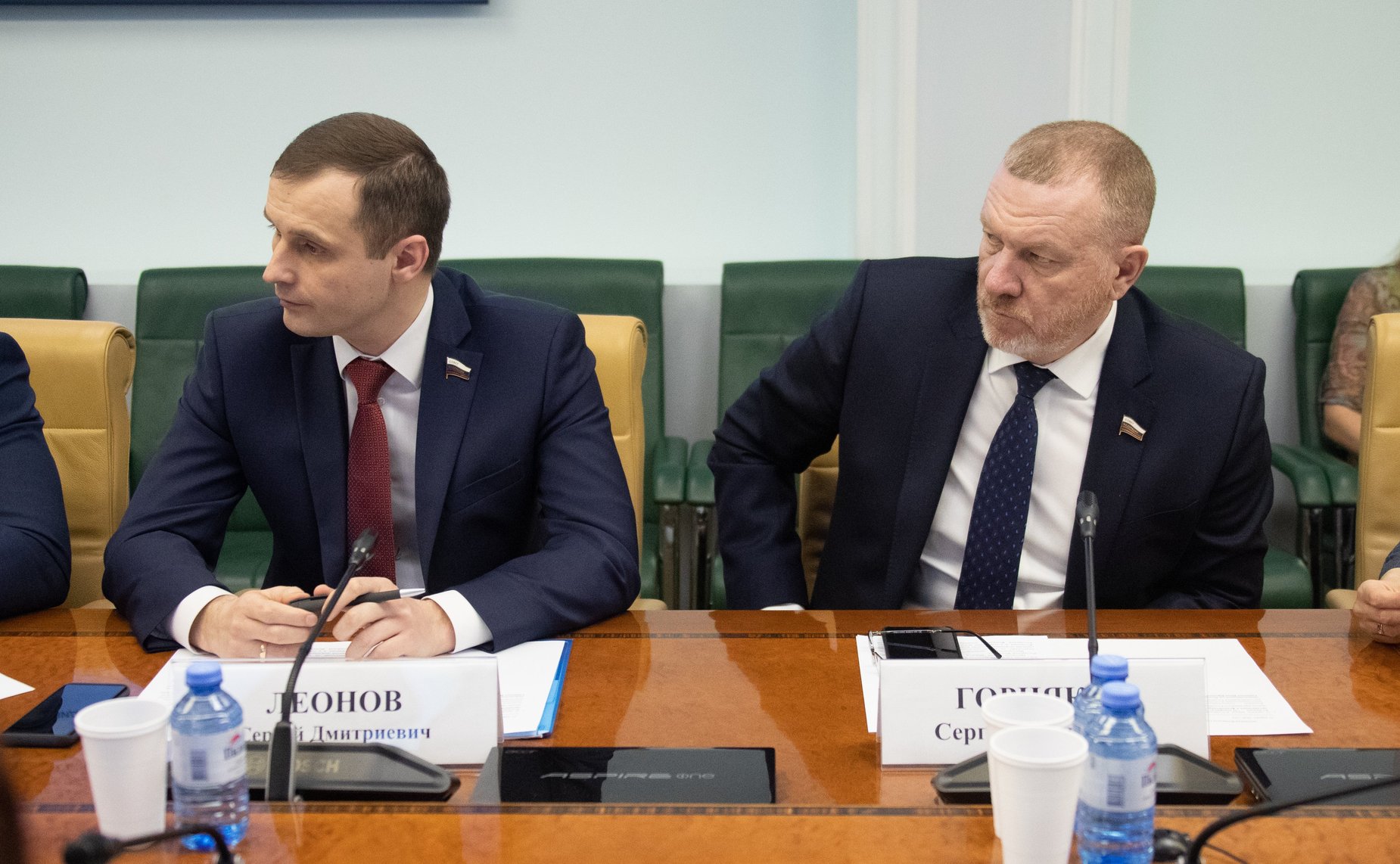 Сергей Леонов и Сергей Горняков