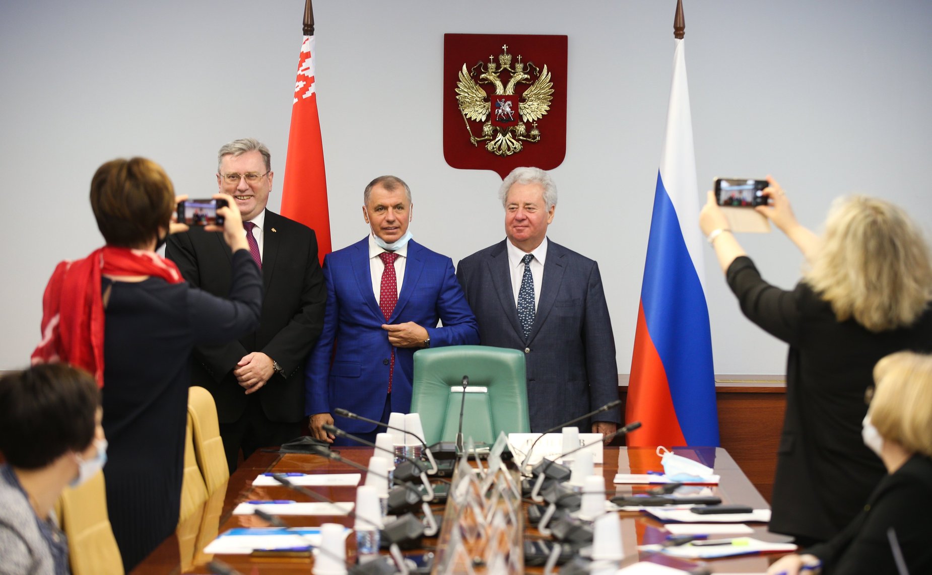 Заседание секции № 1 «Парламентское измерение в контексте сохранения исторического наследия и укрепления единства братских народов» в рамках VII Форума регионов Беларуси и России