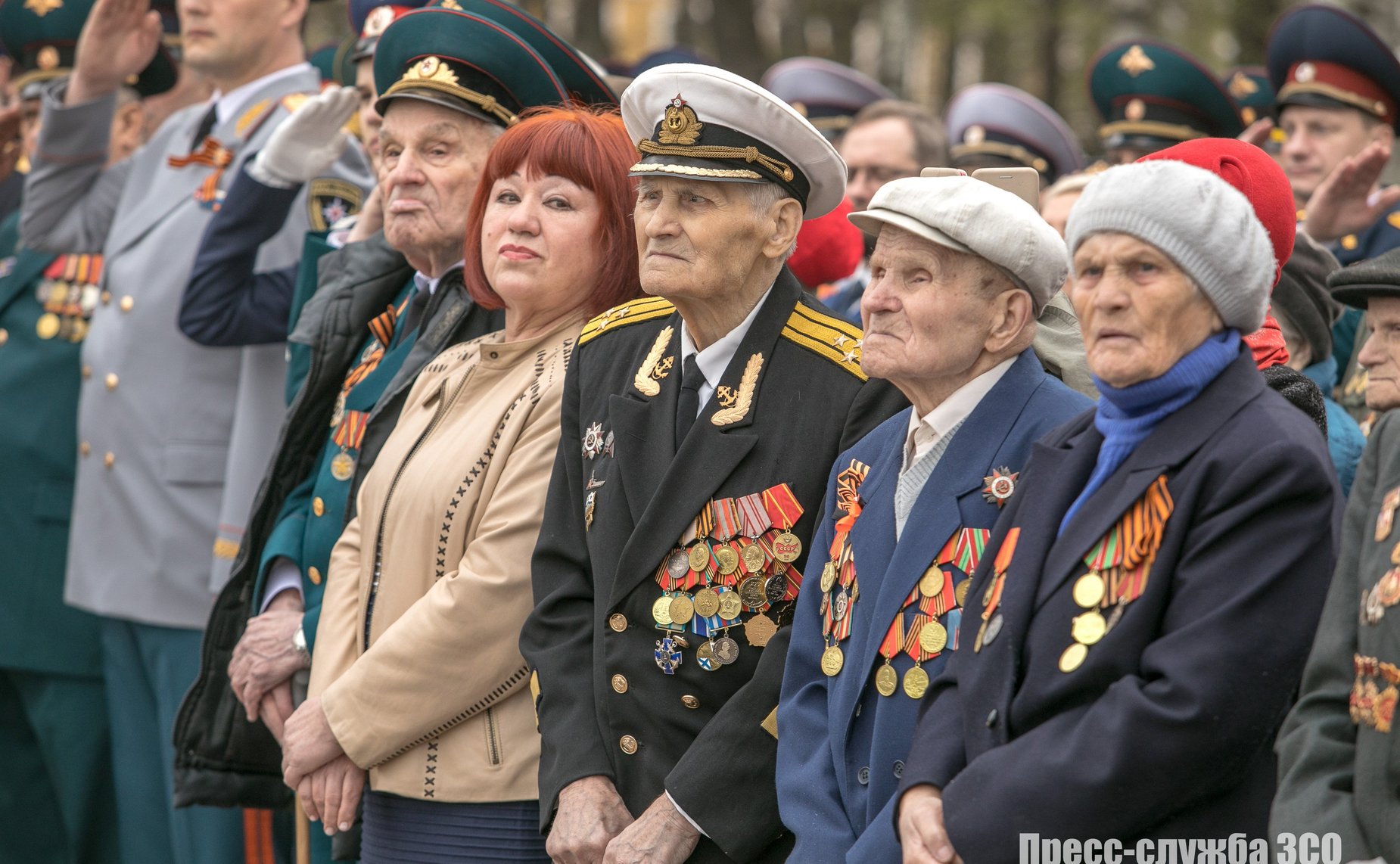 Николай Тихомиров принял участие в торжественном митинге, состоявшемся в городе Вологда у Мемориала «Вечный огонь Славы»
