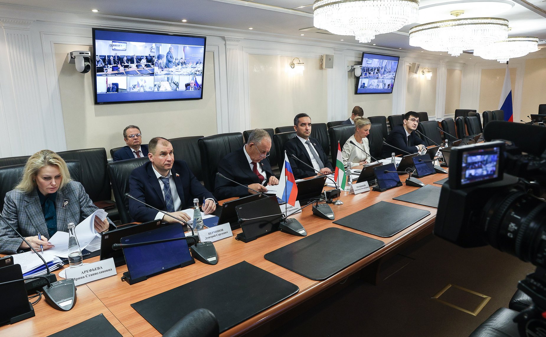 12-е заседание Комиссии по сотрудничеству Совета Федерации ФС РФ и Маджлиси милли Маджлиси Оли Республики Таджикистан