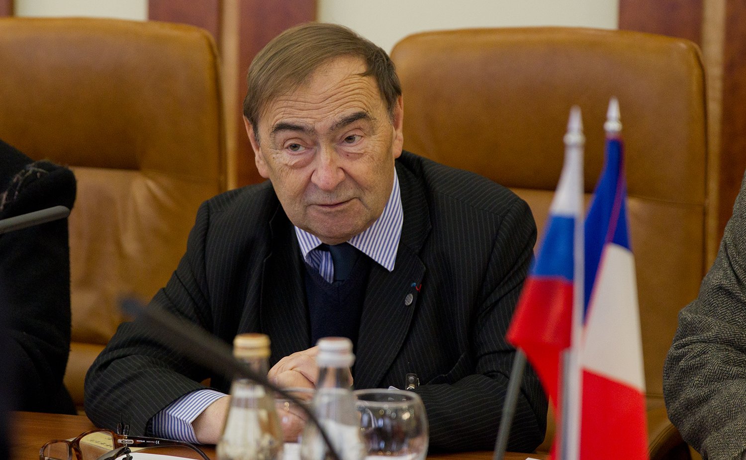 Встреча с председателем группы дружбы «Франция – Россия» в Сенате Французской Республики Патрисом Желяром-3